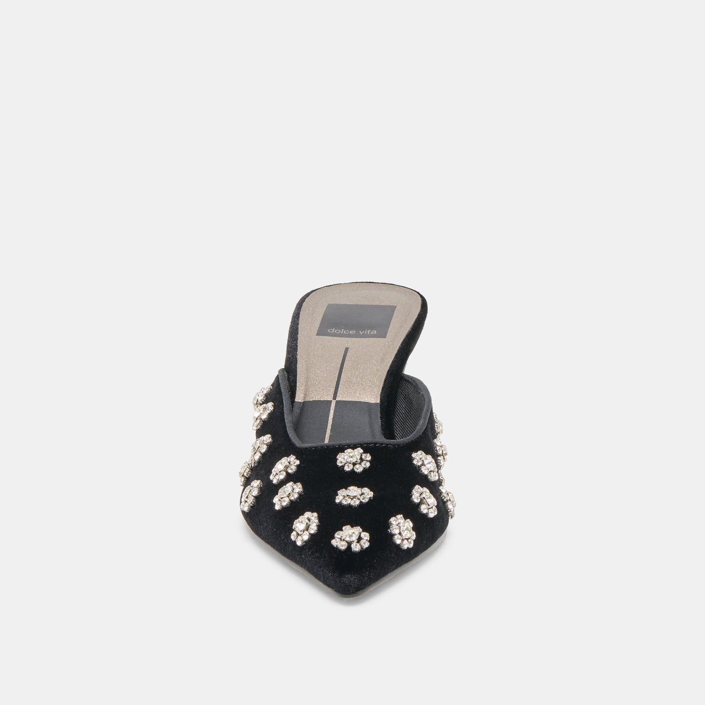 Clara Nero Velvet Heels