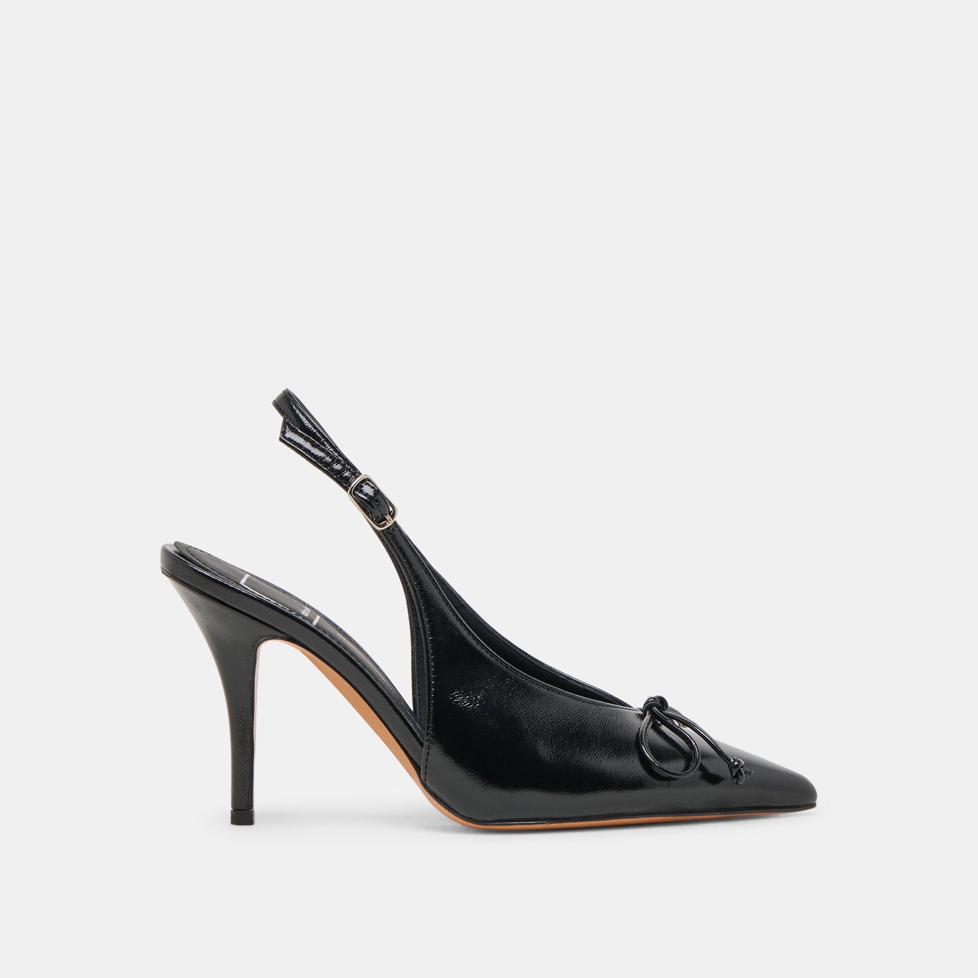 GEENA HEELS BLACK LEATHER
 – Dolce Vita