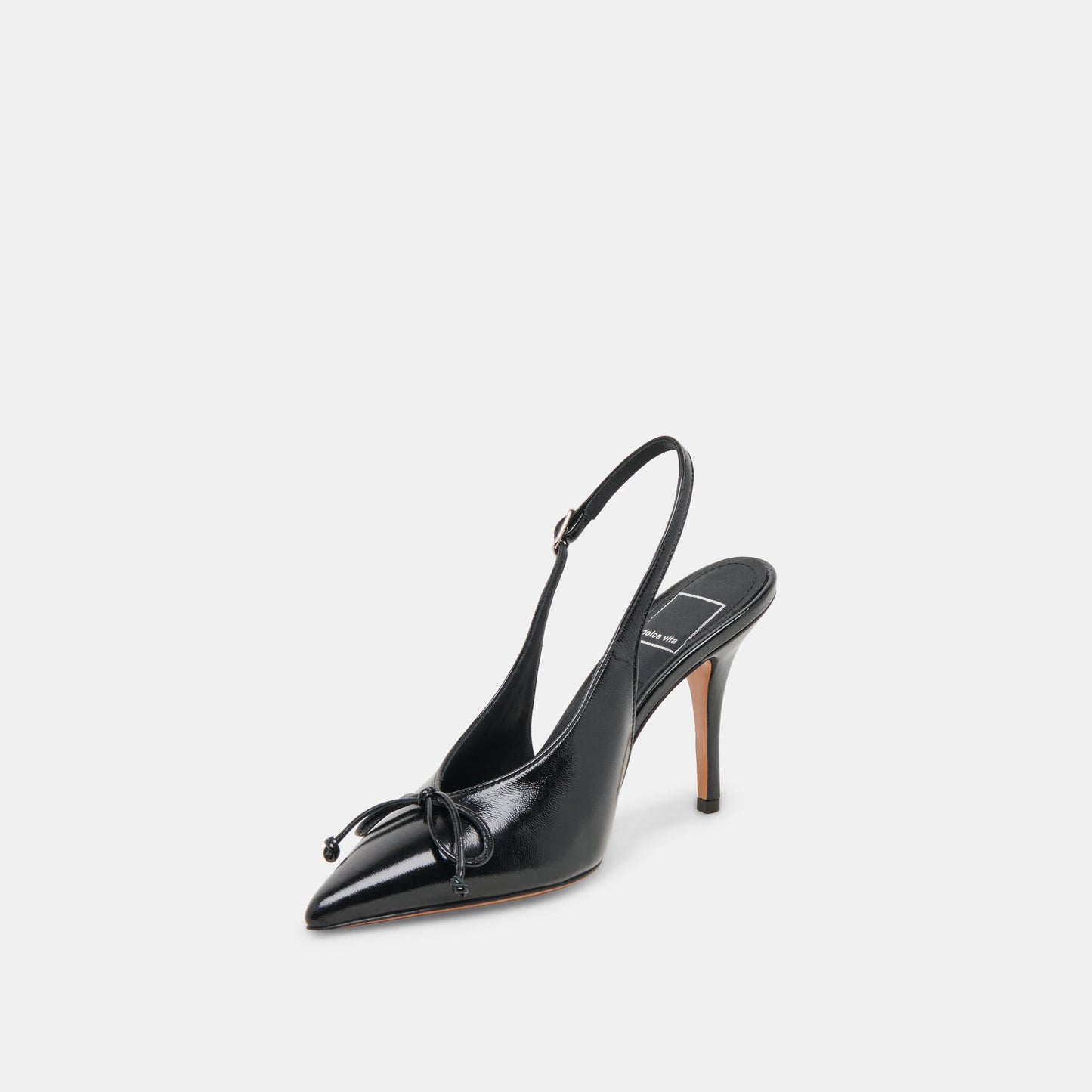 GEENA HEELS BLACK LEATHER
 – Dolce Vita