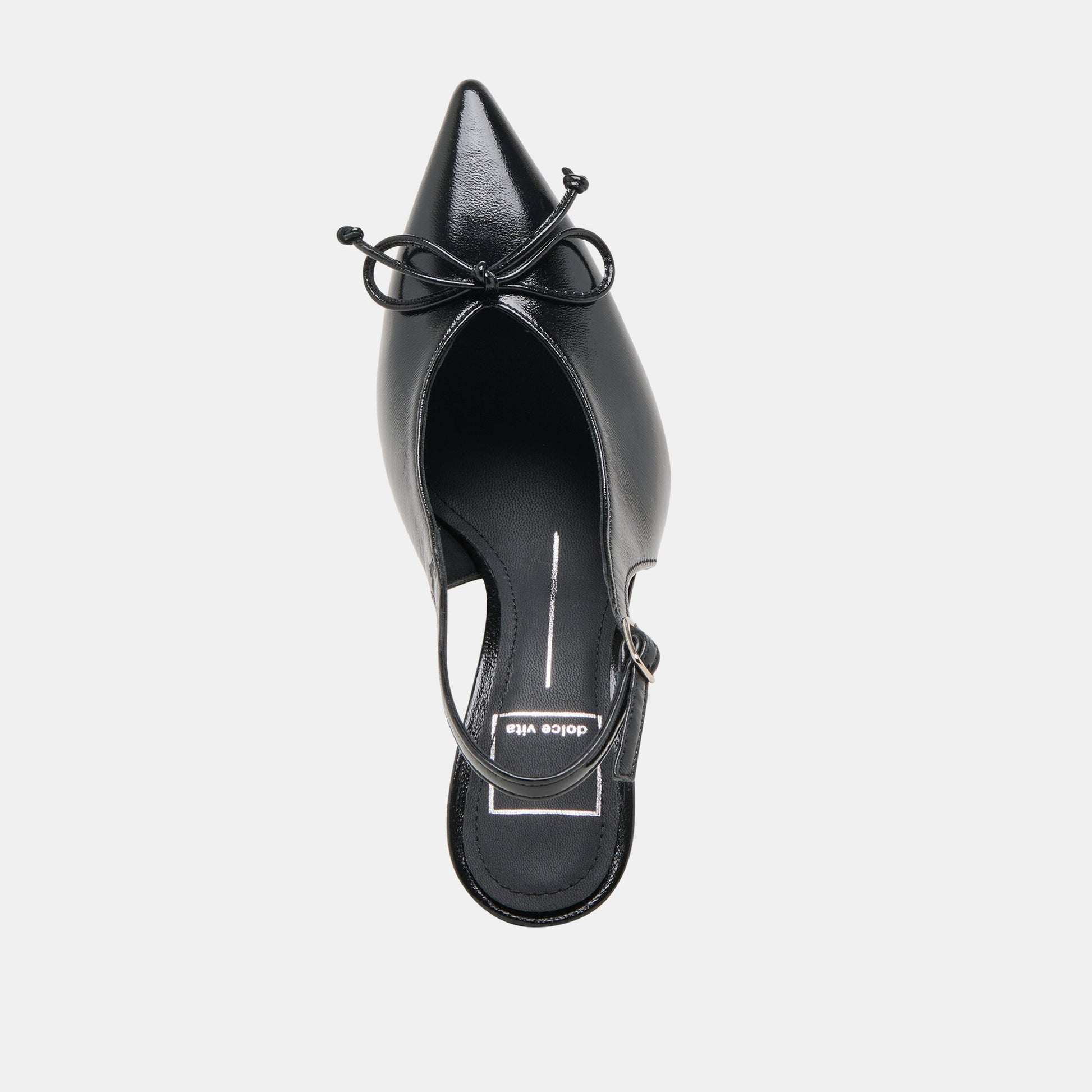 GEENA HEELS BLACK LEATHER
 – Dolce Vita