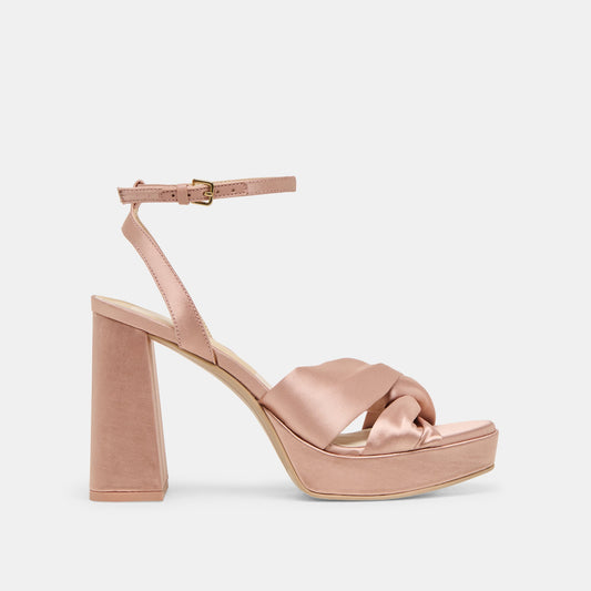 PARLO HEELS BLUSH SATIN
 – Dolce Vita