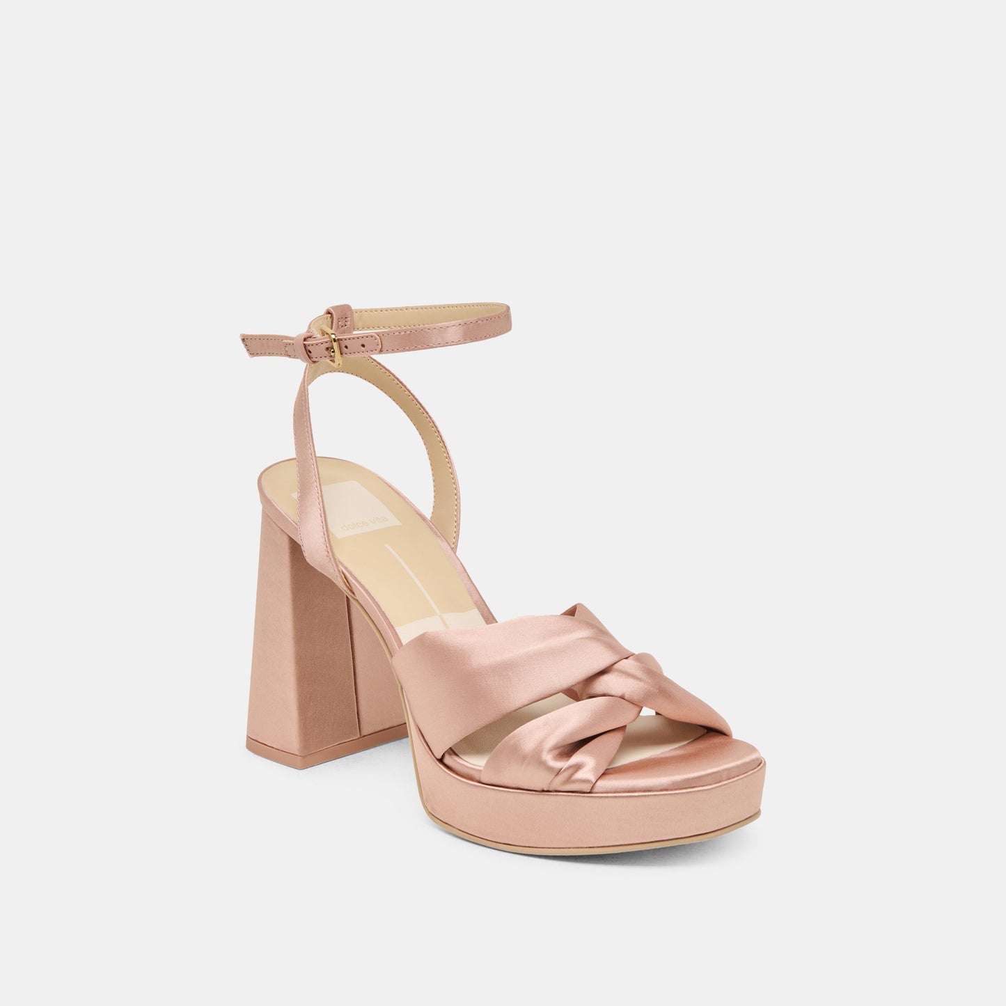 PARLO HEELS BLUSH SATIN
 – Dolce Vita