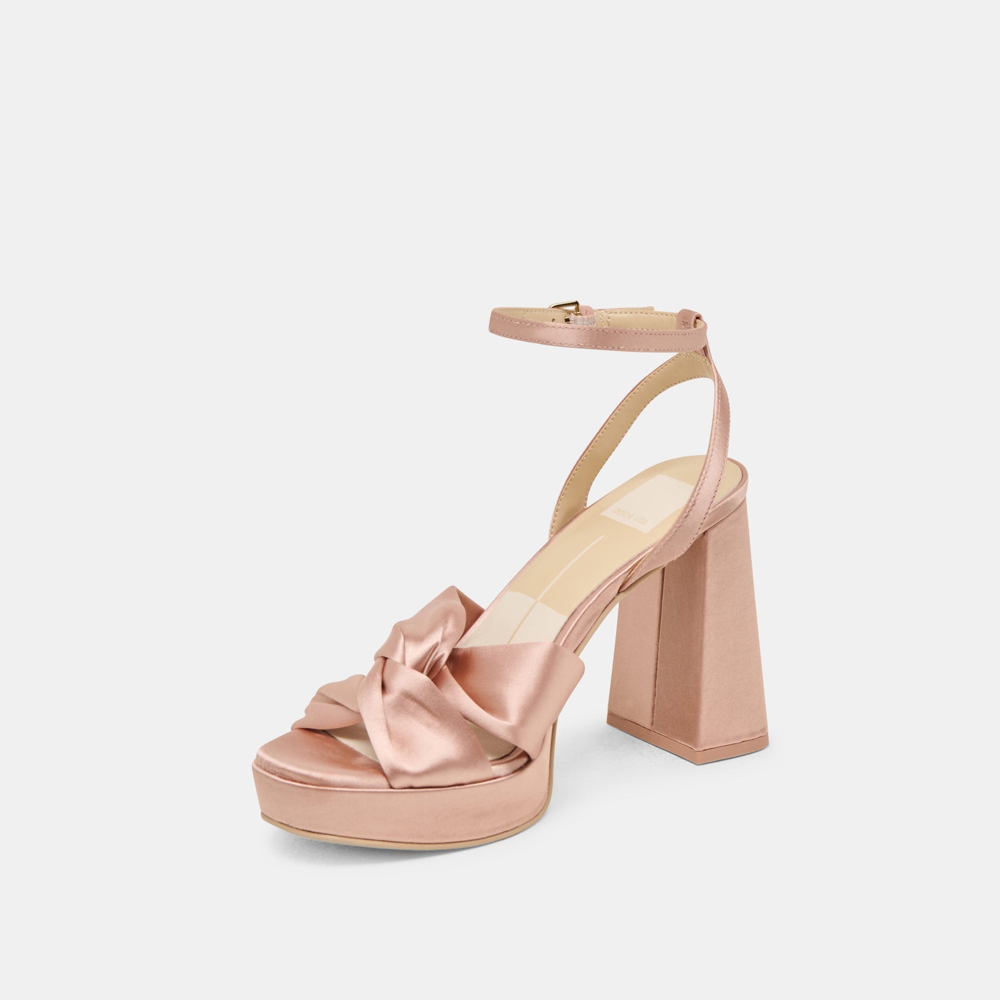 PARLO HEELS BLUSH SATIN
 – Dolce Vita
