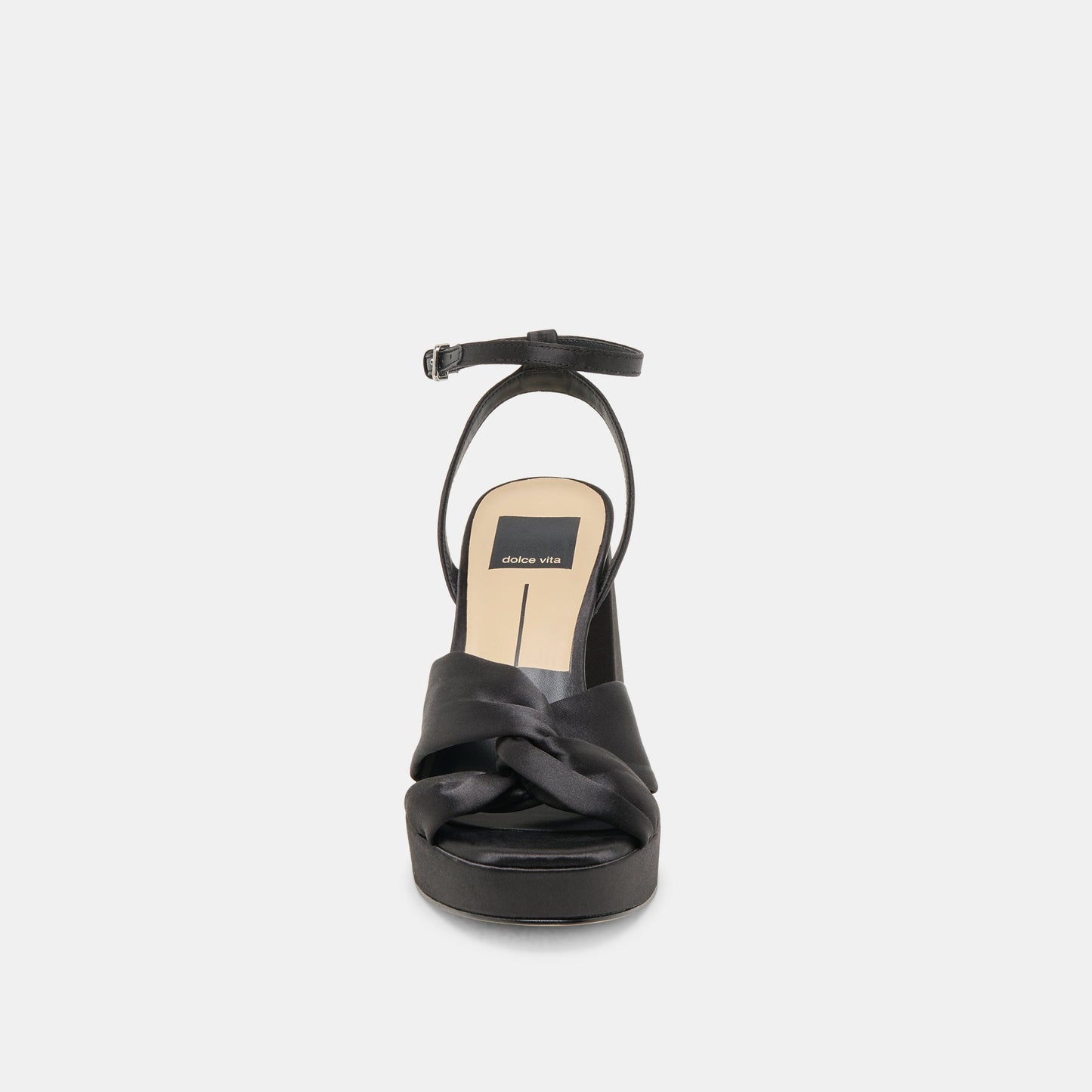 PARLO HEELS ONYX SATIN
 – Dolce Vita