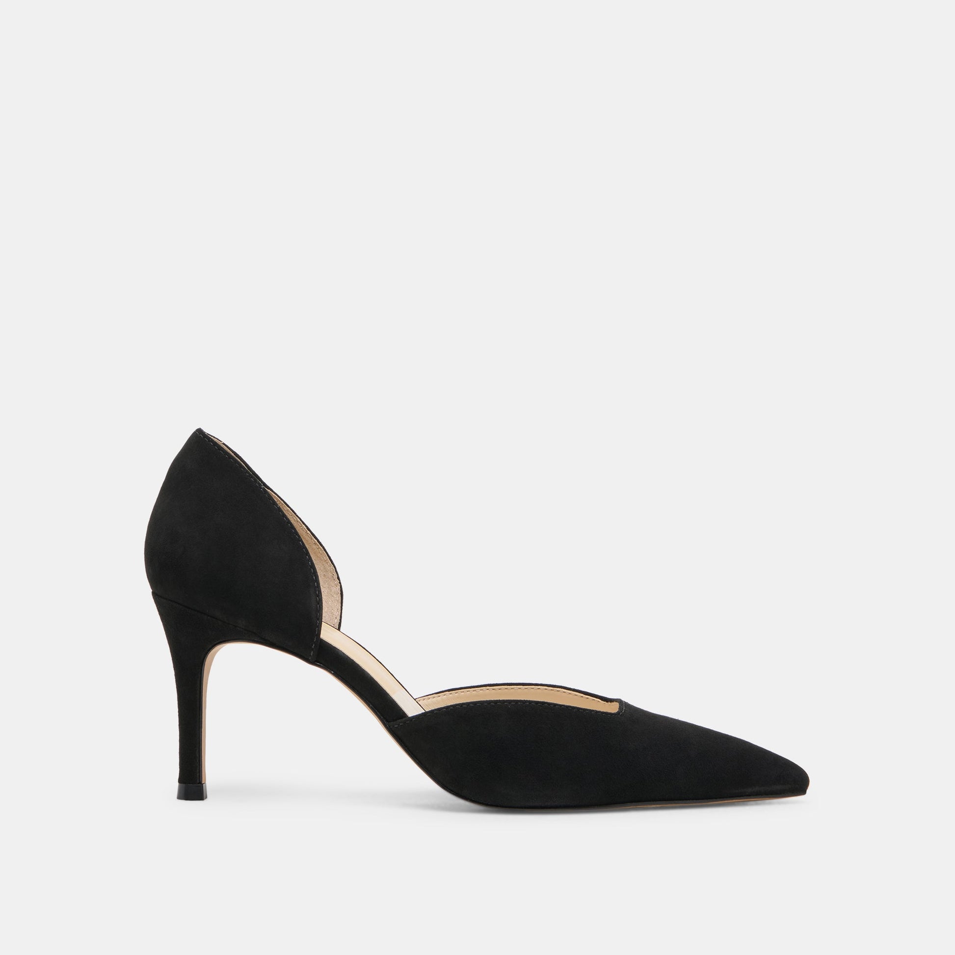 ELOY HEELS ONYX SUEDE
 – Dolce Vita