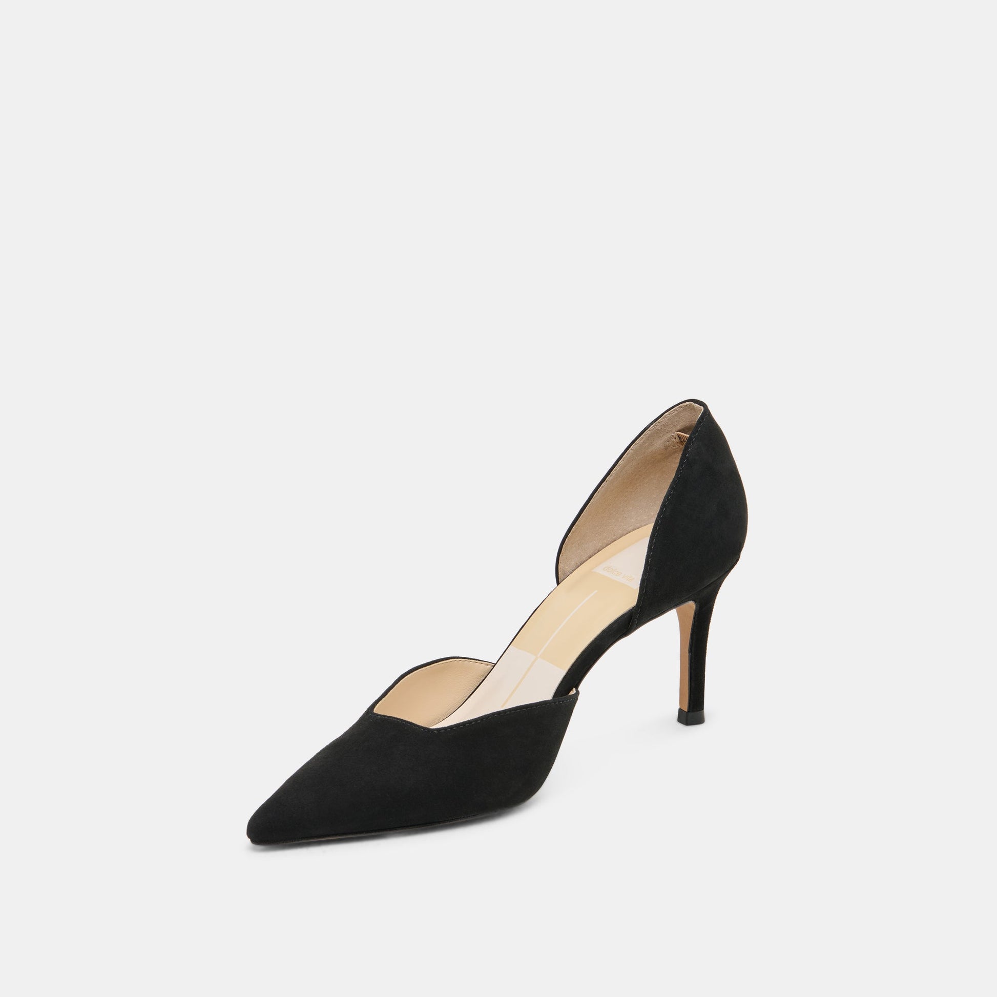 ELOY HEELS ONYX SUEDE
 – Dolce Vita