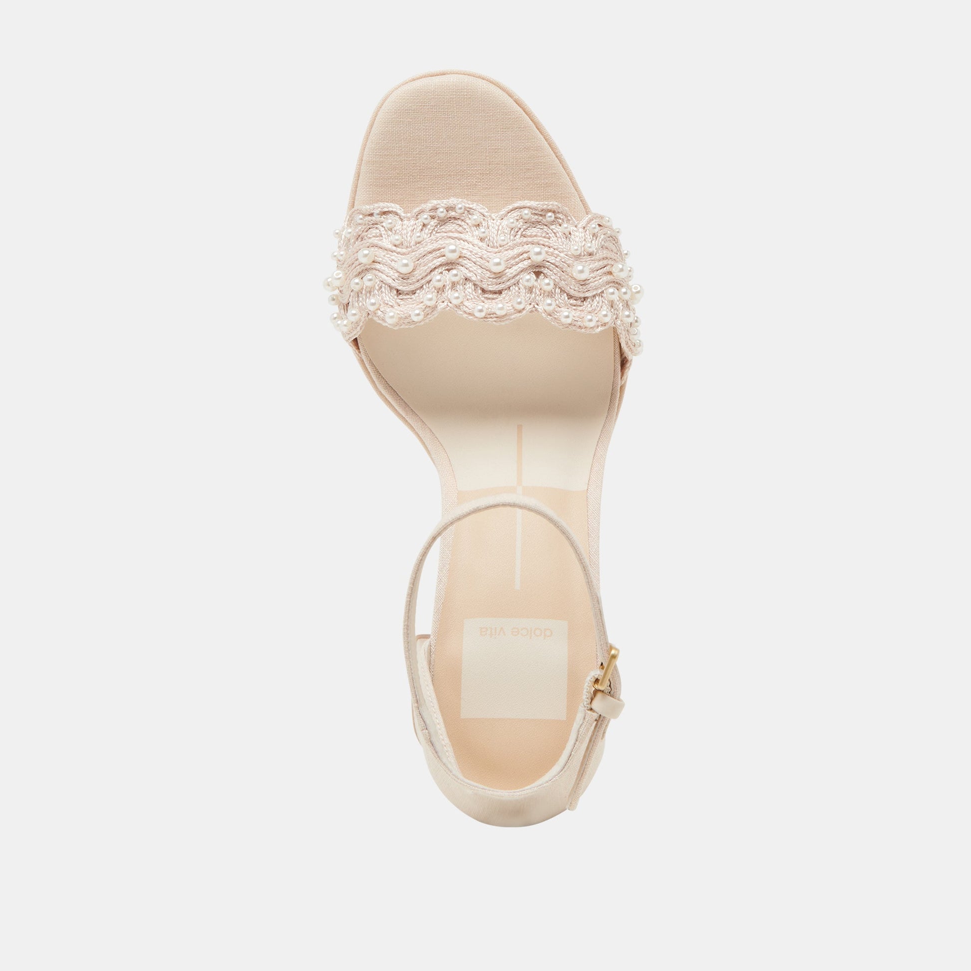 PELTIN PEARL HEELS VANILLA WOVEN RAFFIA
 – Dolce Vita