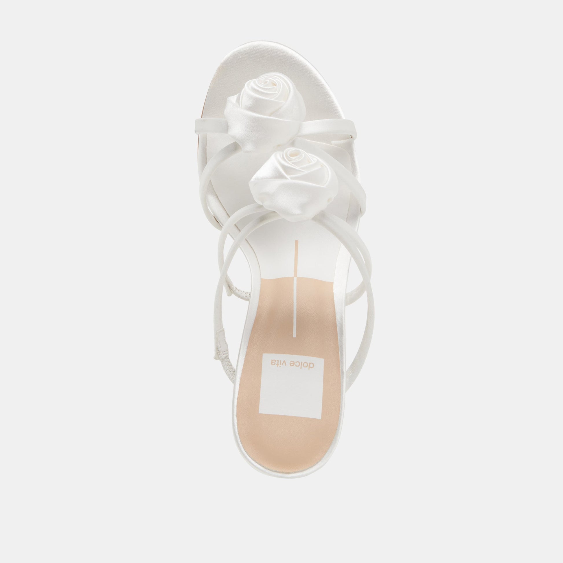 LINZY HEELS TRUE WHITE SATIN
 – Dolce Vita