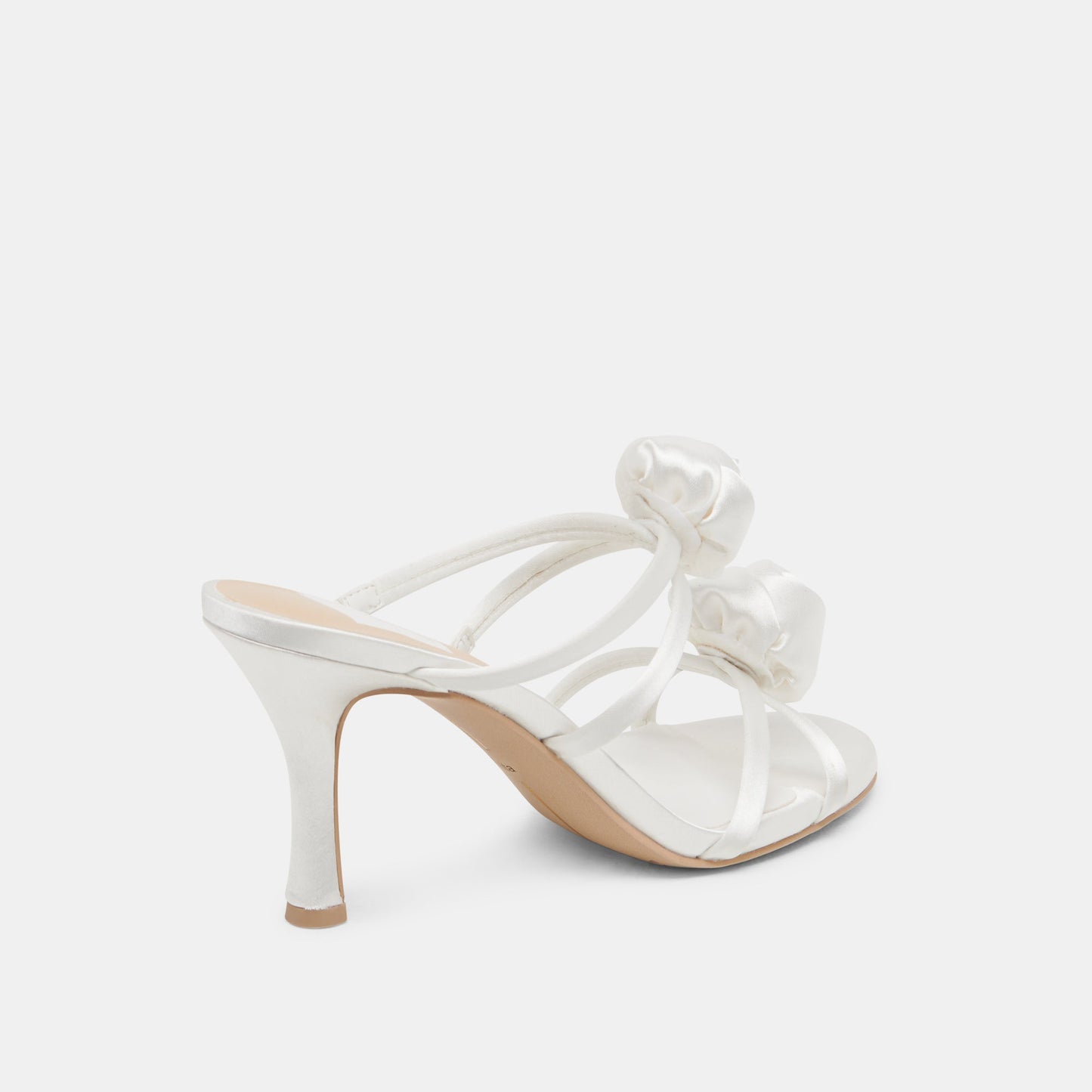 LINZY HEELS TRUE WHITE SATIN
 – Dolce Vita