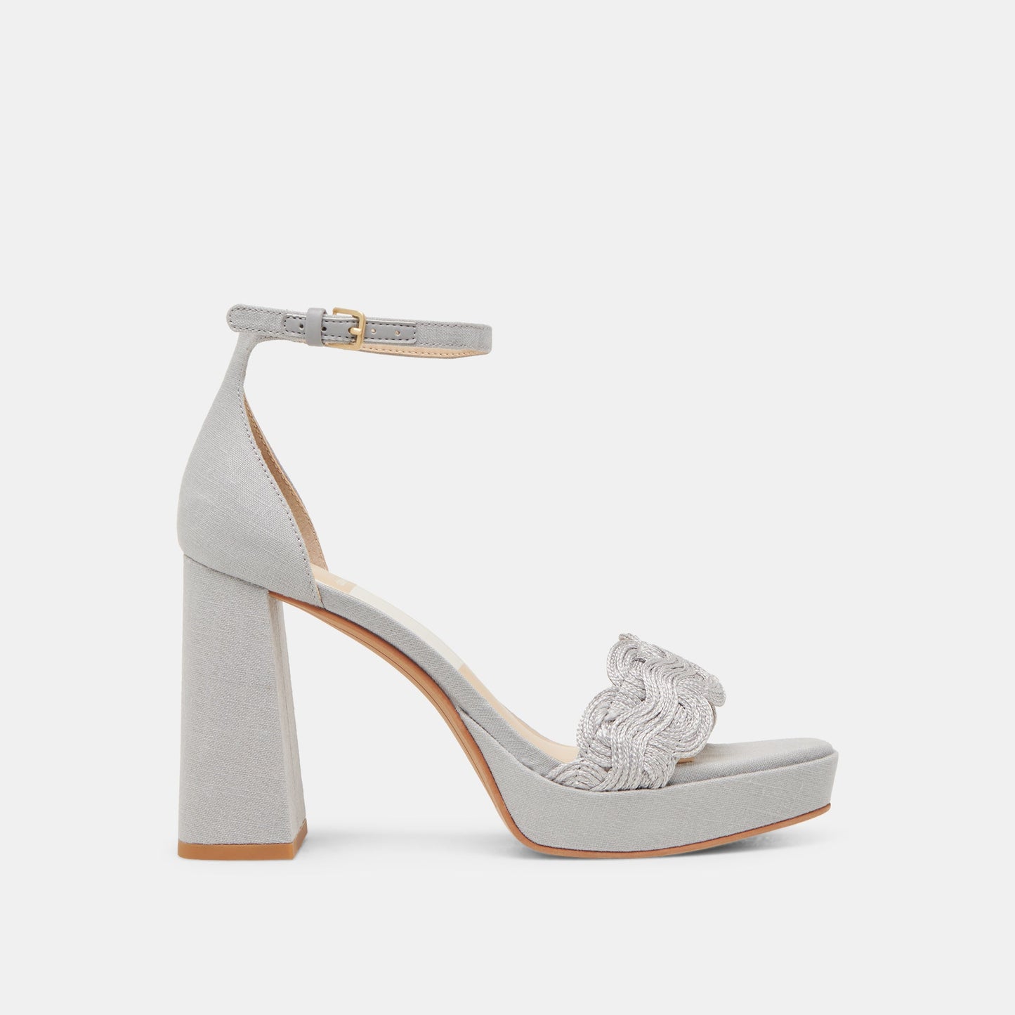 PELTIN HEELS GREY WOVEN RAFFIA
 – Dolce Vita