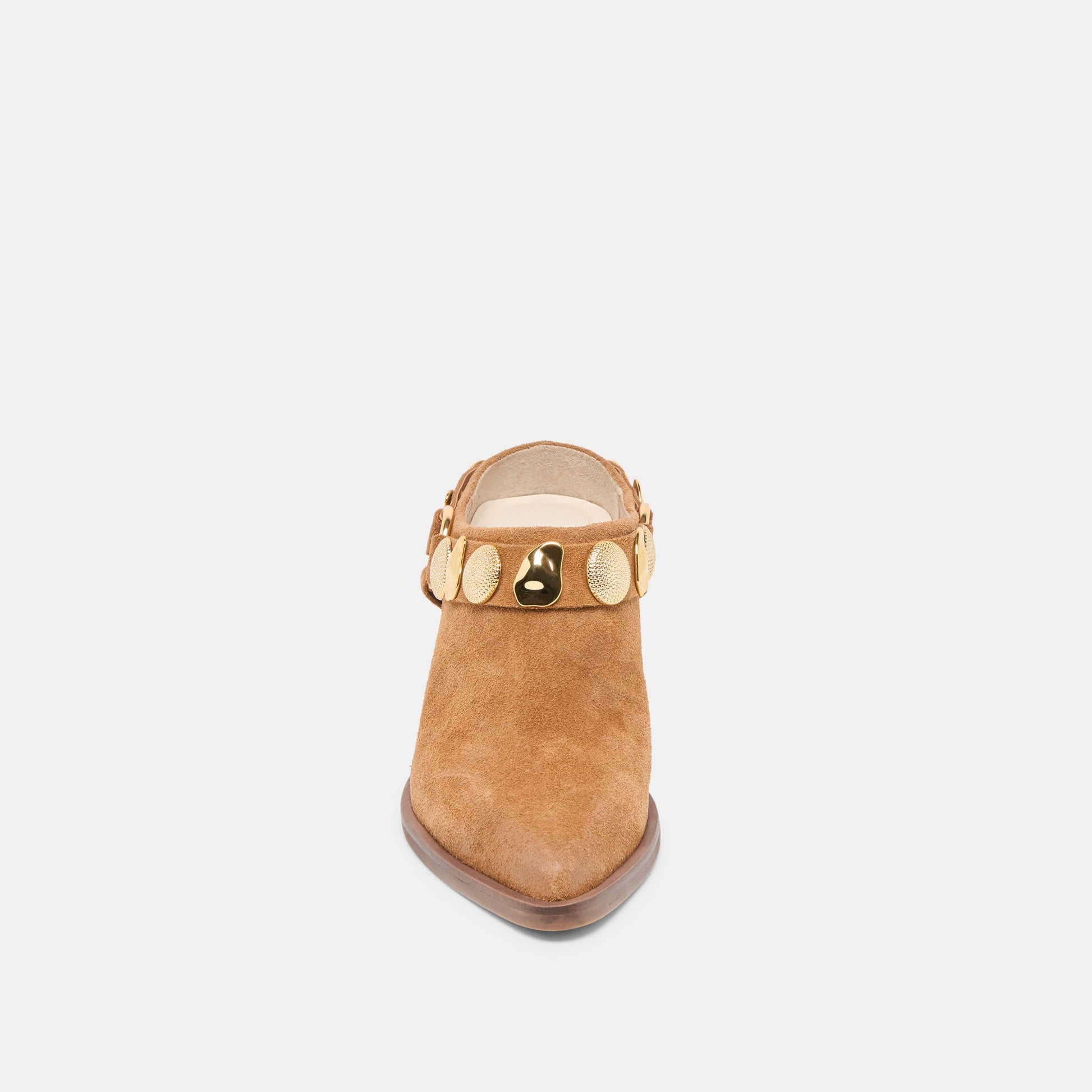 Kanyon Brown Suede Heels