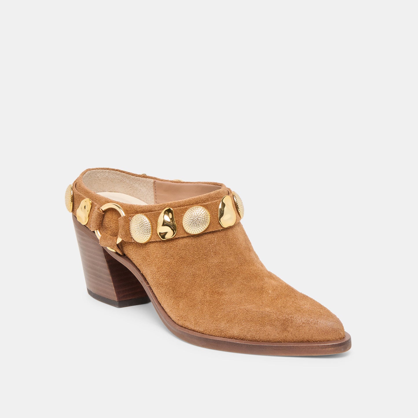 Kanyon Brown Suede Heels