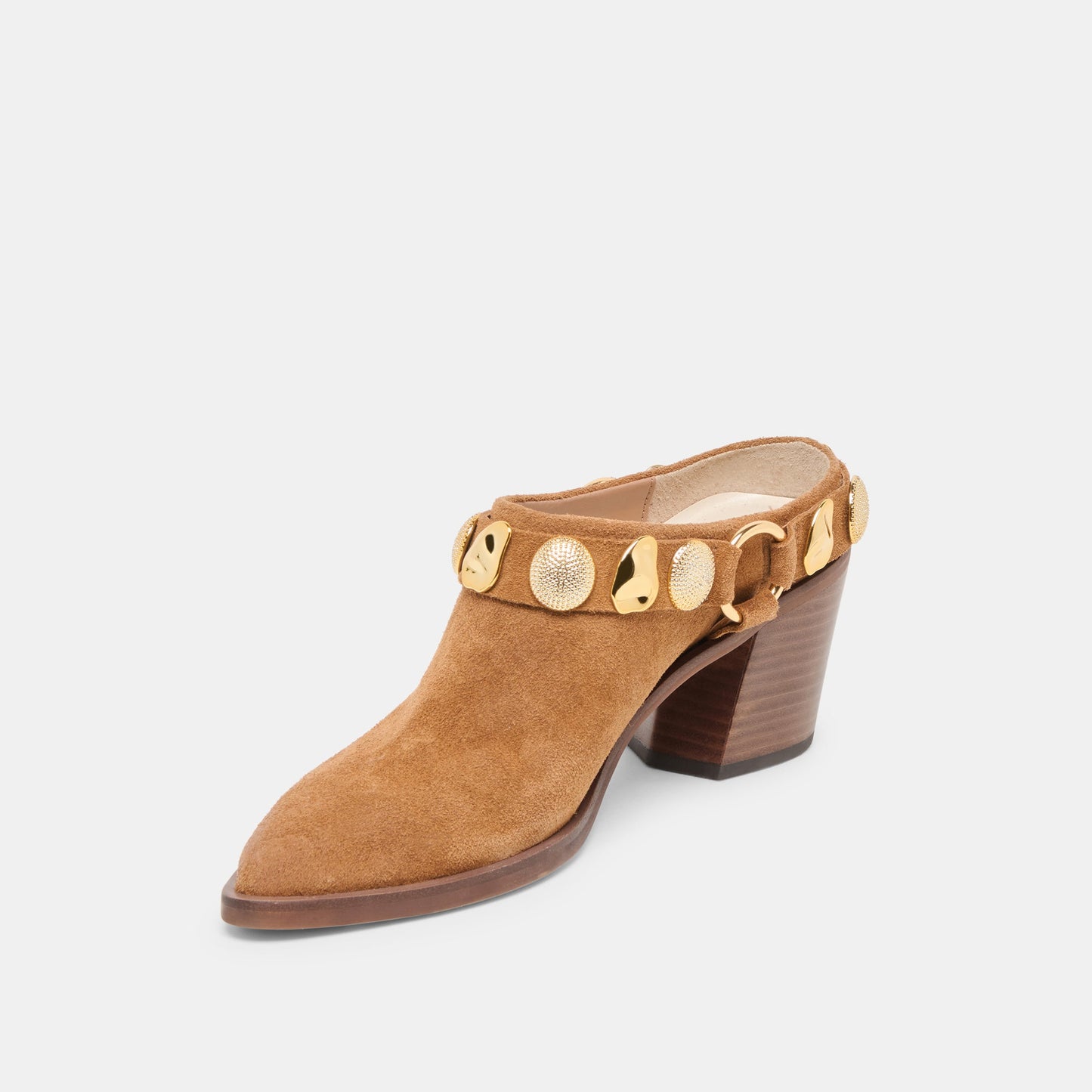 Kanyon Brown Suede Heels