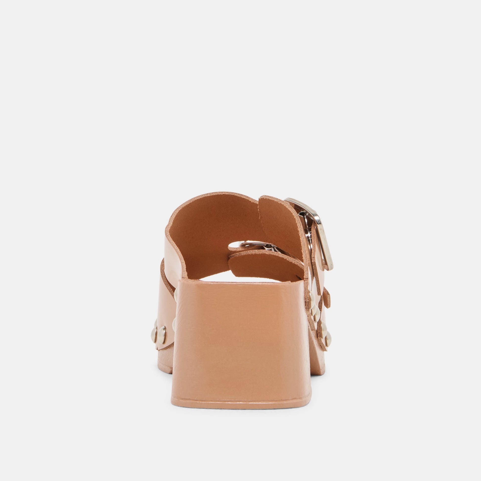 Melody Tan Leather Heels