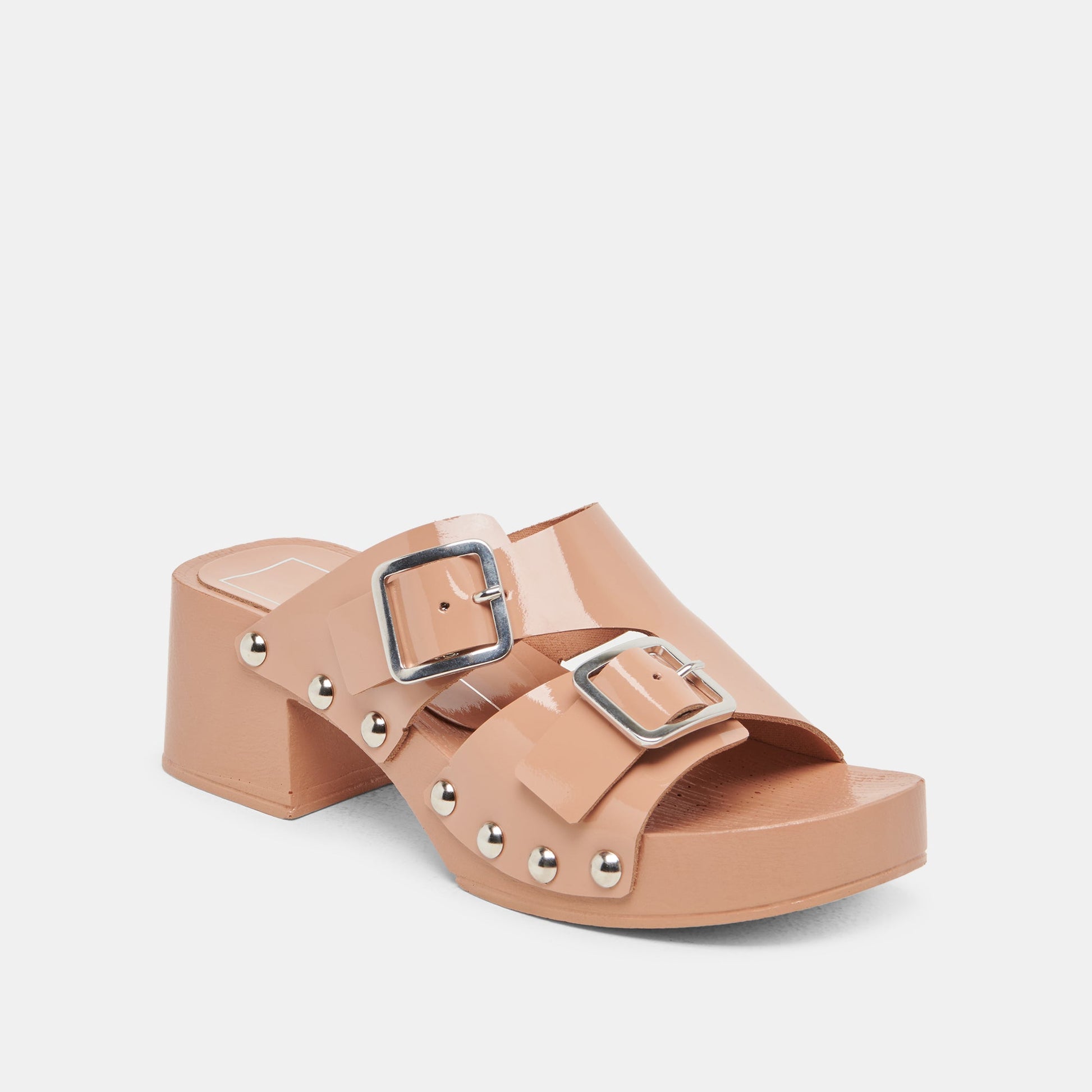 Melody Tan Leather Heels
