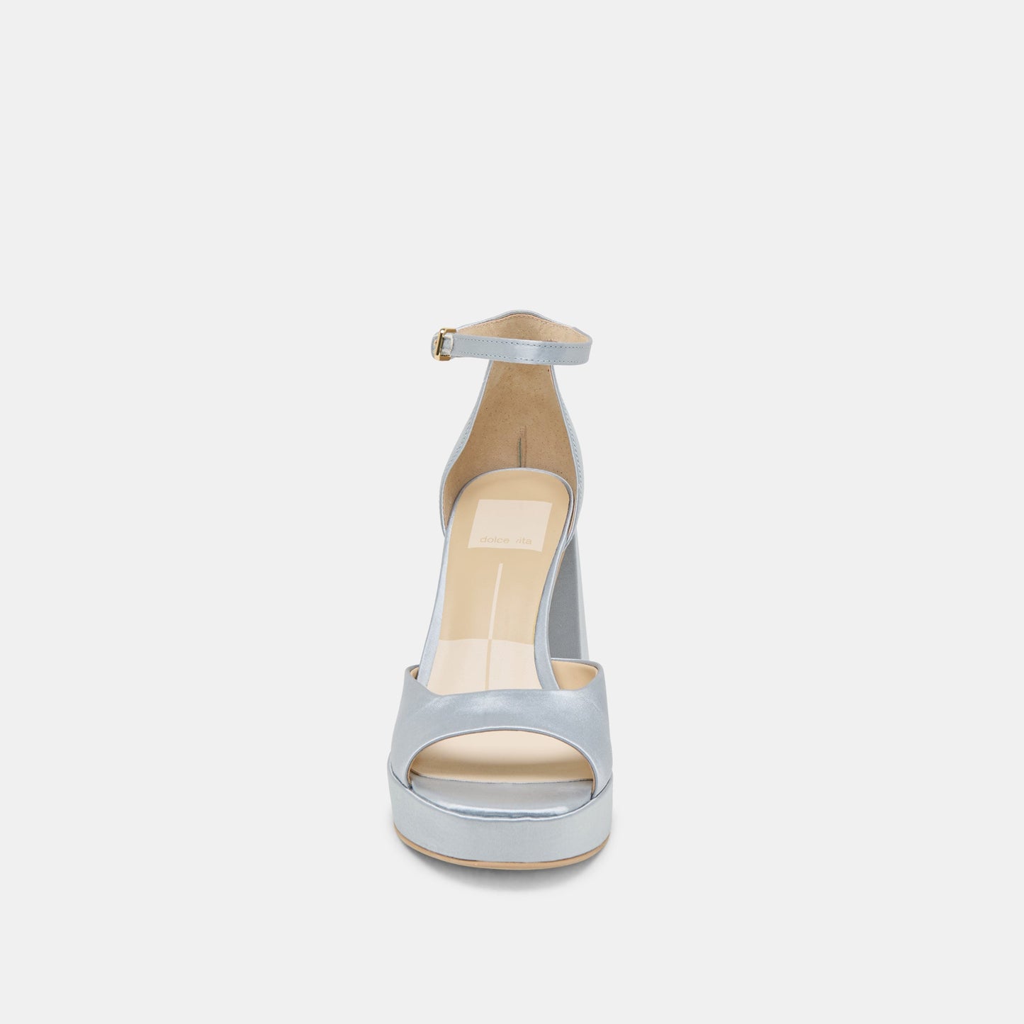 PANDRO HEELS LIGHT BLUE SATIN
 – Dolce Vita