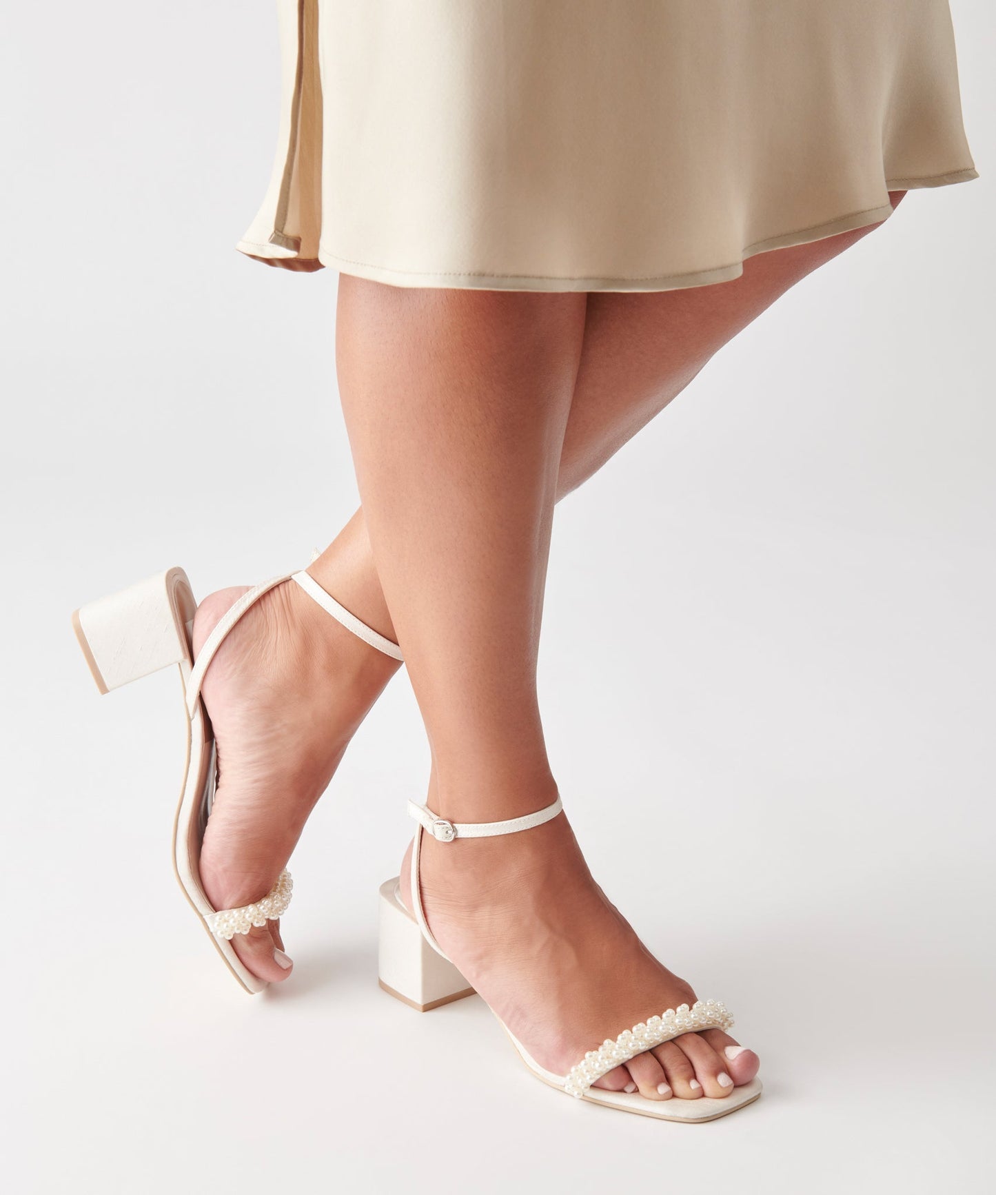 ZALIMA HEELS VANILLA PEARLS
 – Dolce Vita