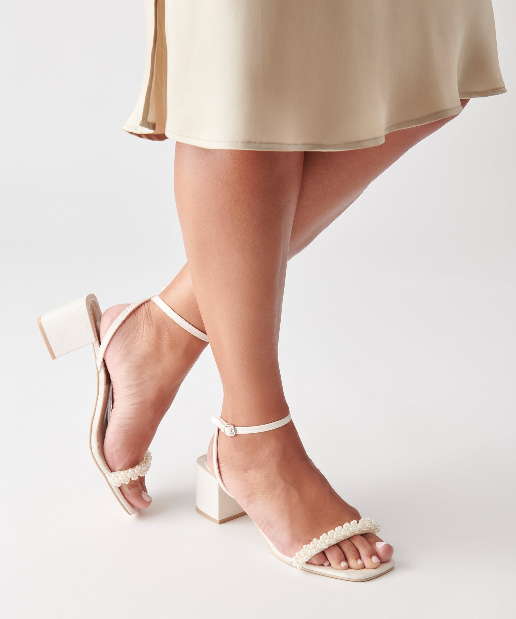 ZALIMA HEELS VANILLA PEARLS
 – Dolce Vita