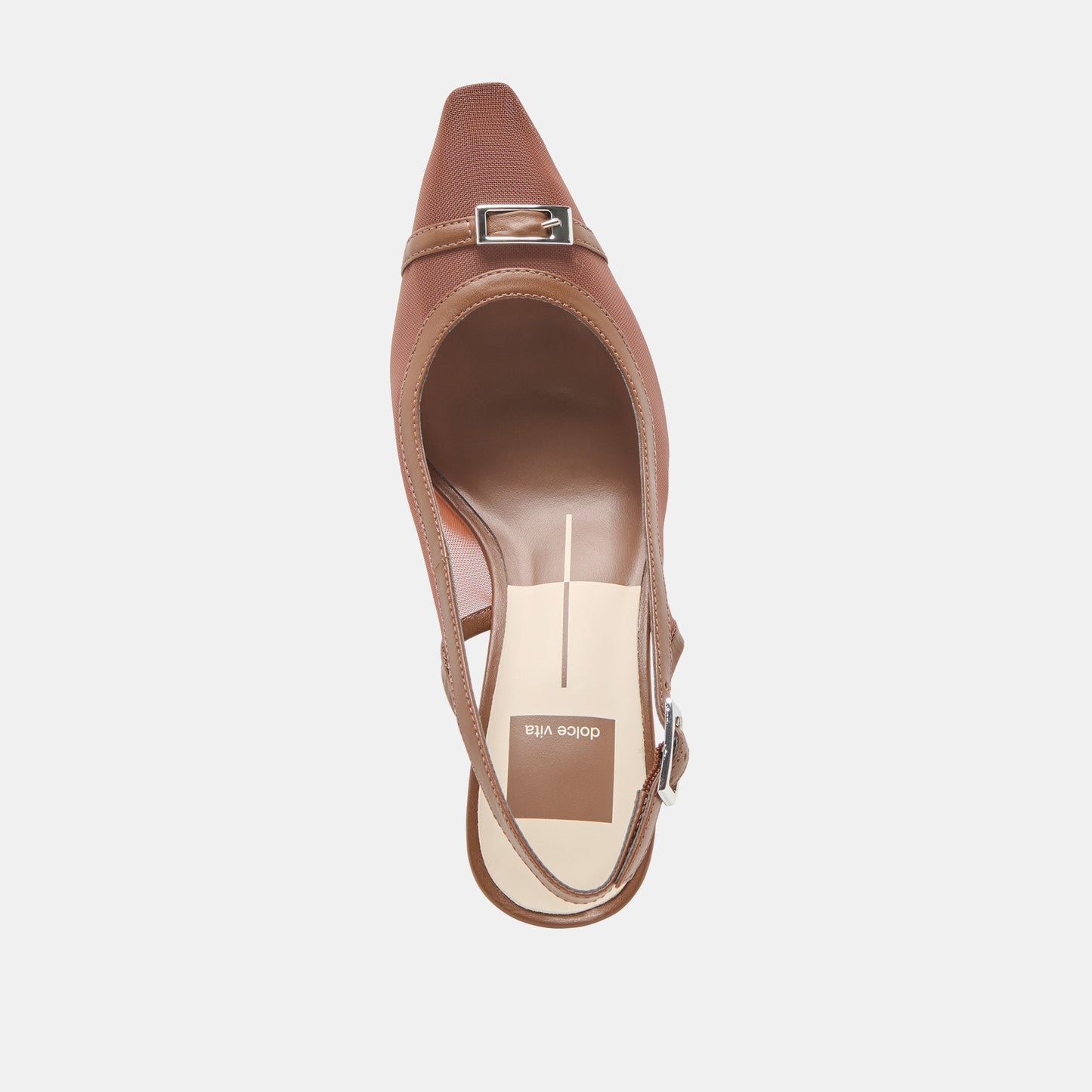 Lorine Espresso Mesh Heels