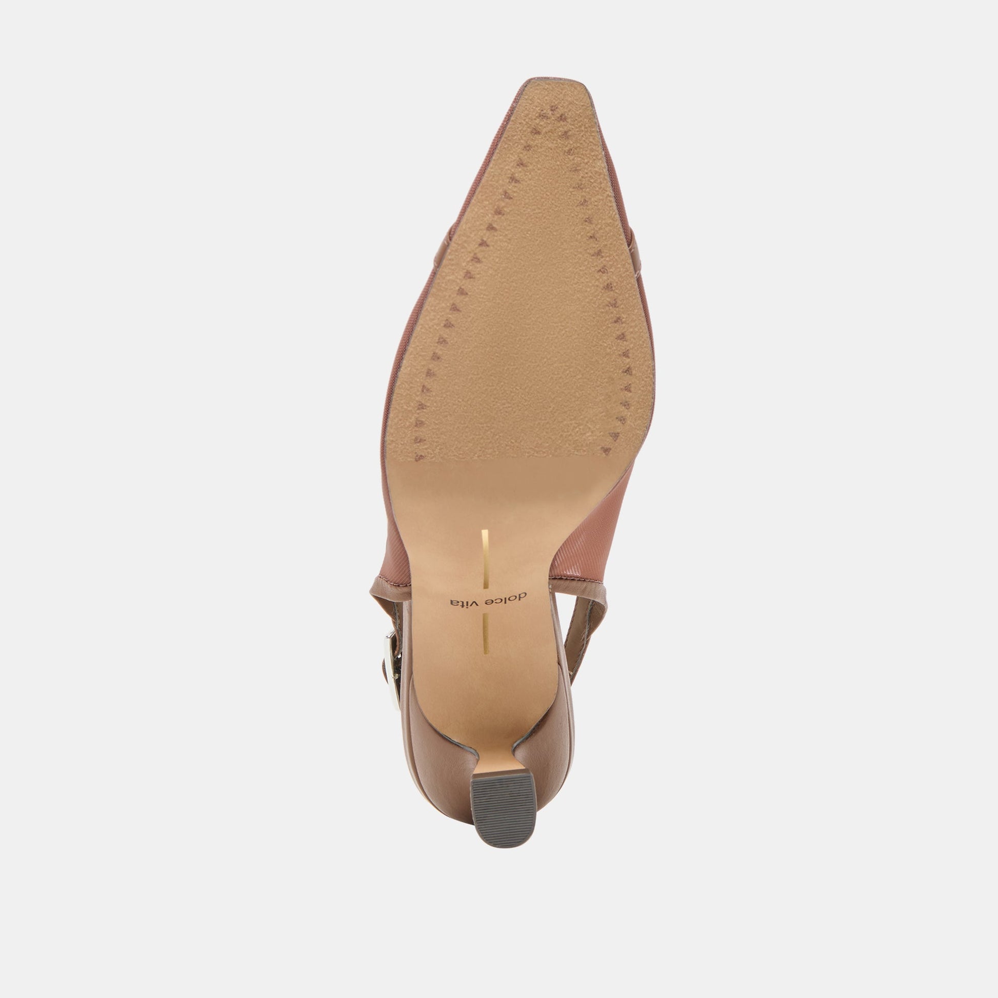 Lorine Espresso Mesh Heels