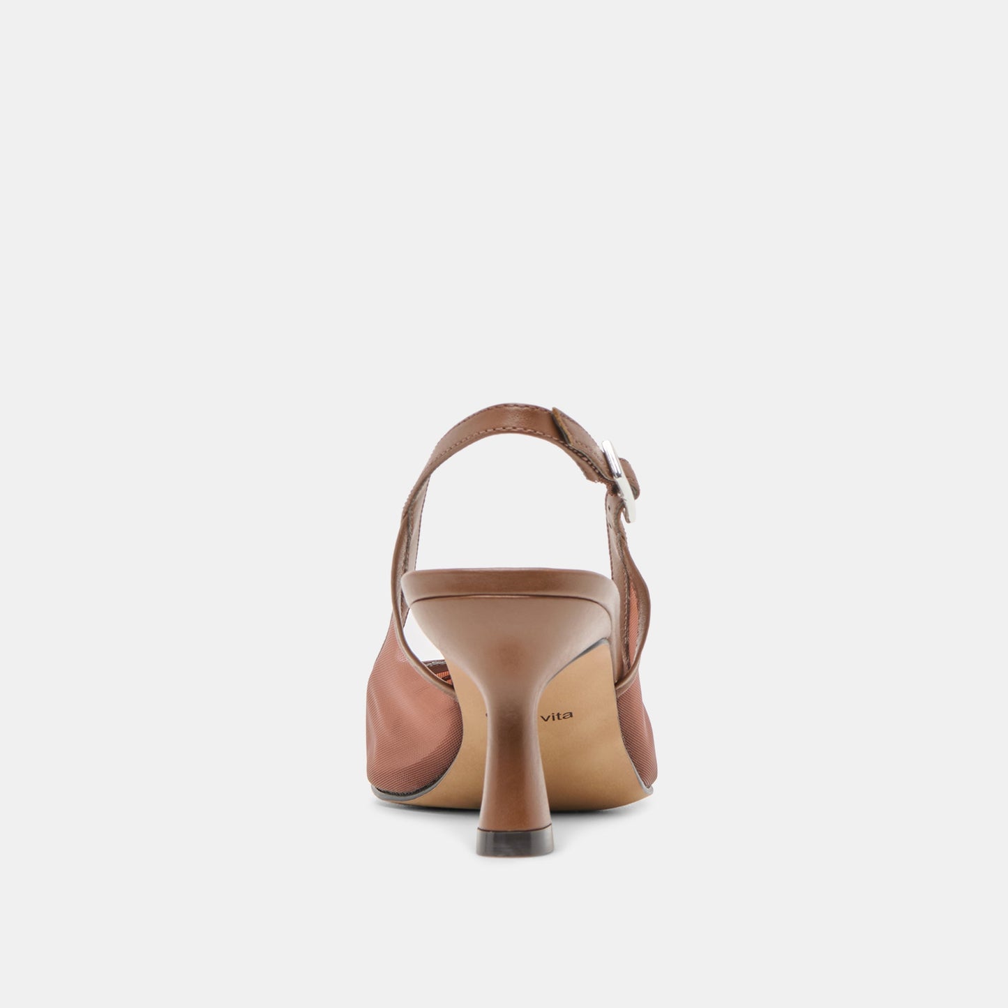 Lorine Espresso Mesh Heels