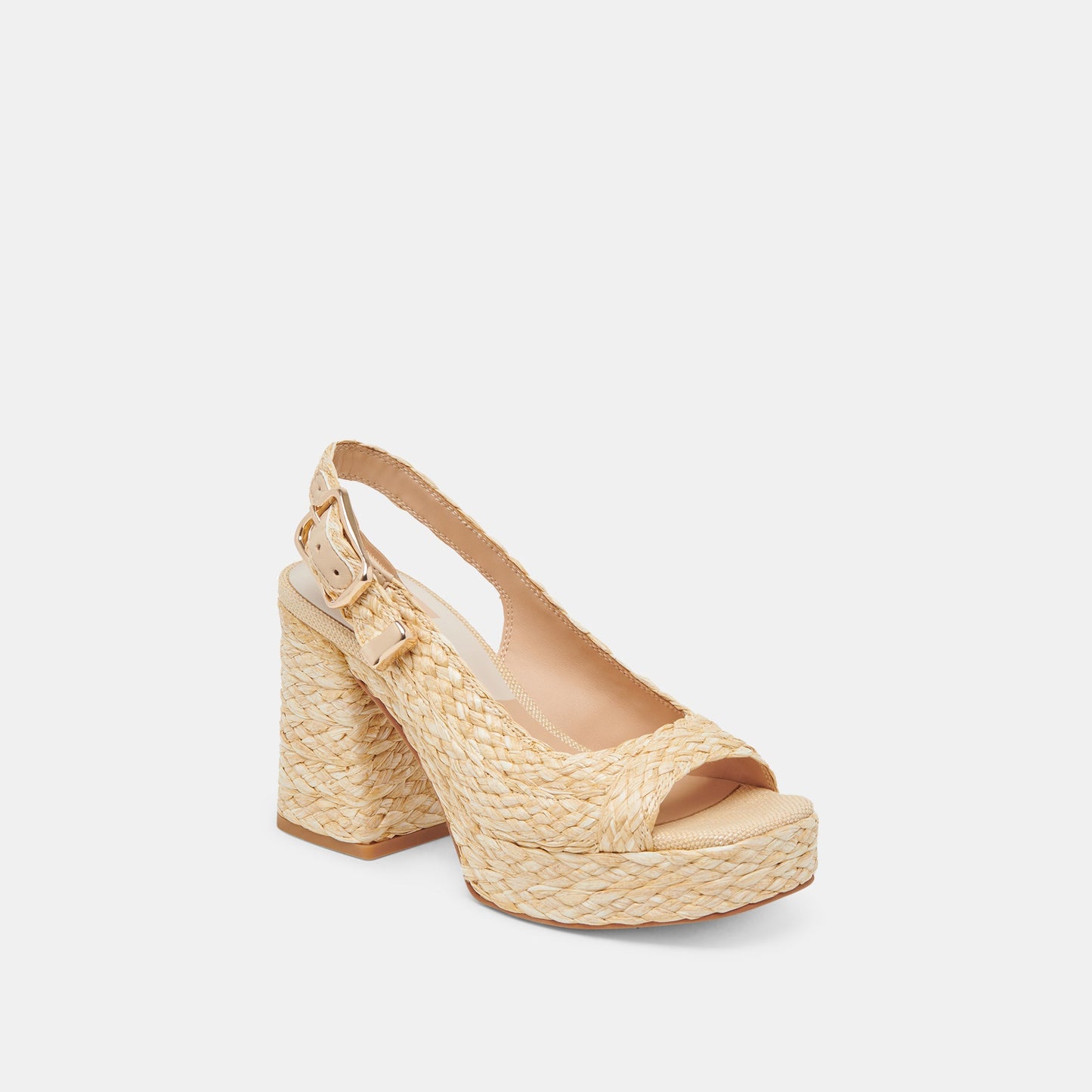 FLORES HEELS NATURAL RAFFIA
 – Dolce Vita