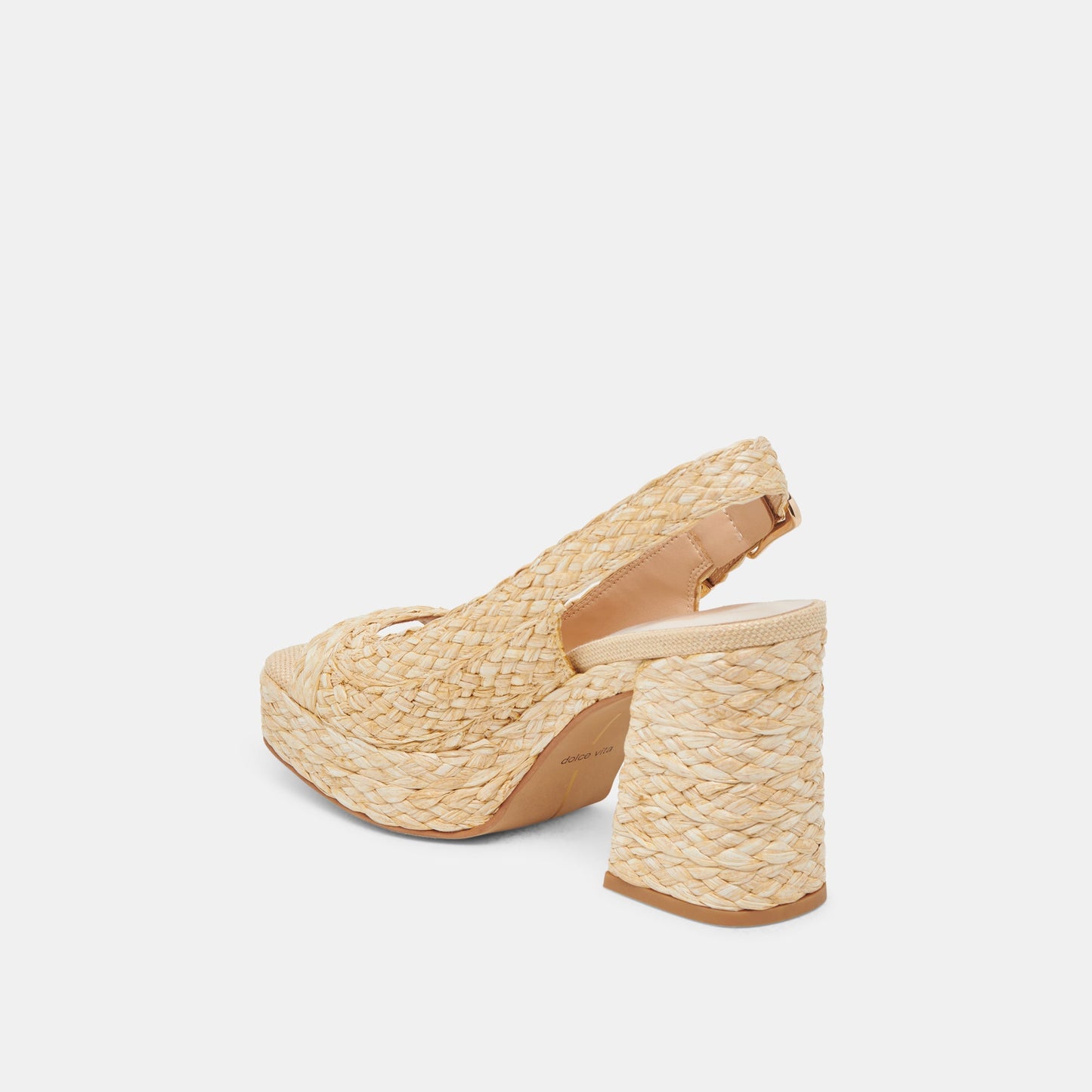FLORES HEELS NATURAL RAFFIA
 – Dolce Vita