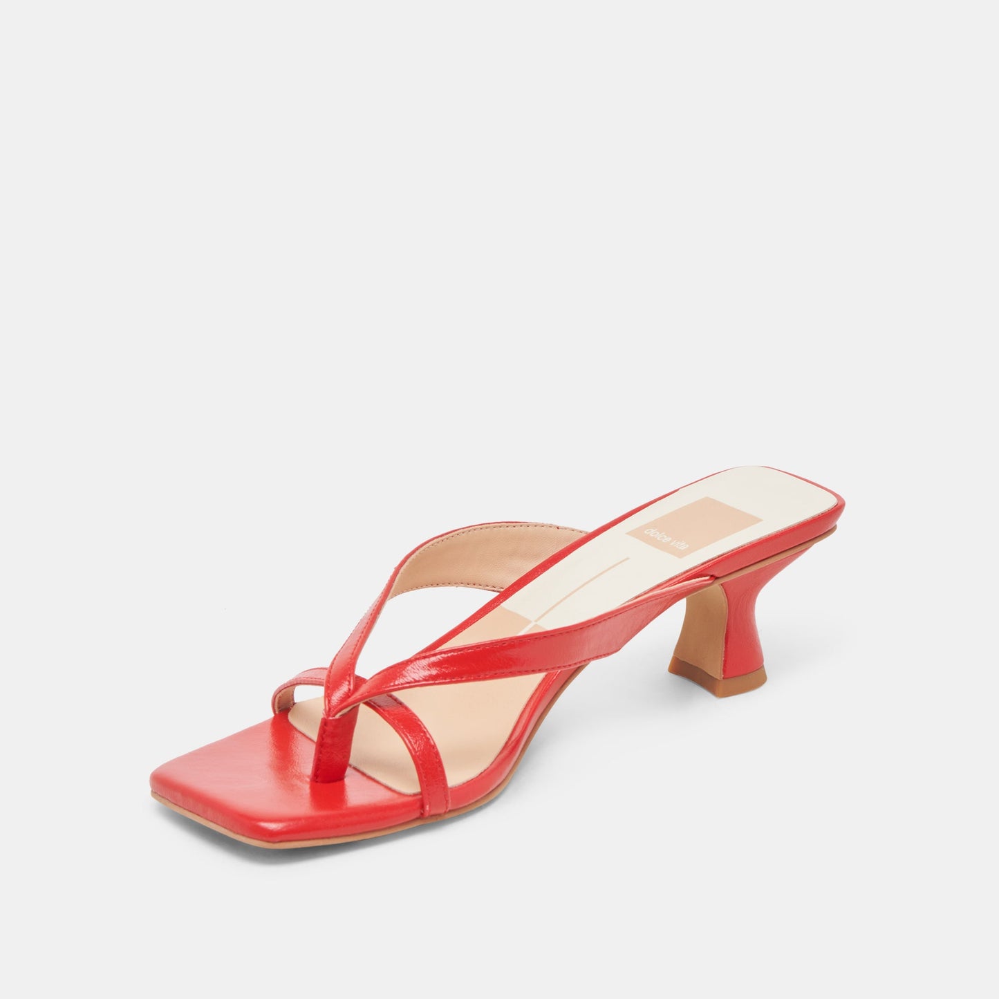 BREVEL WIDE HEELS CHILI LEATHER
 – Dolce Vita