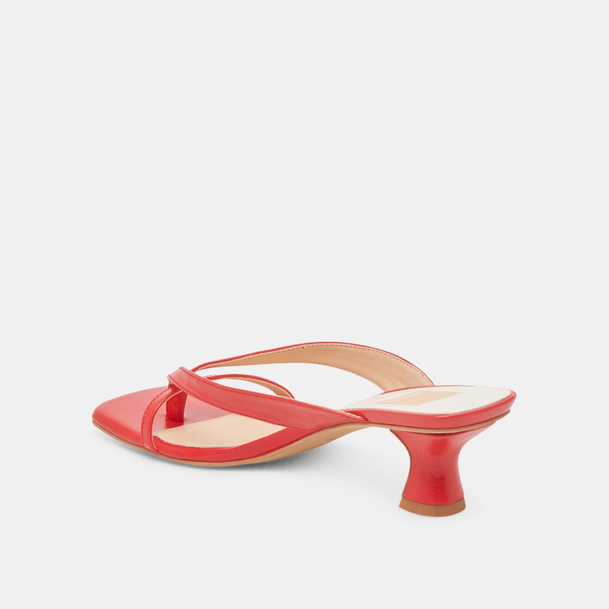 BREVEL WIDE HEELS CHILI LEATHER
 – Dolce Vita