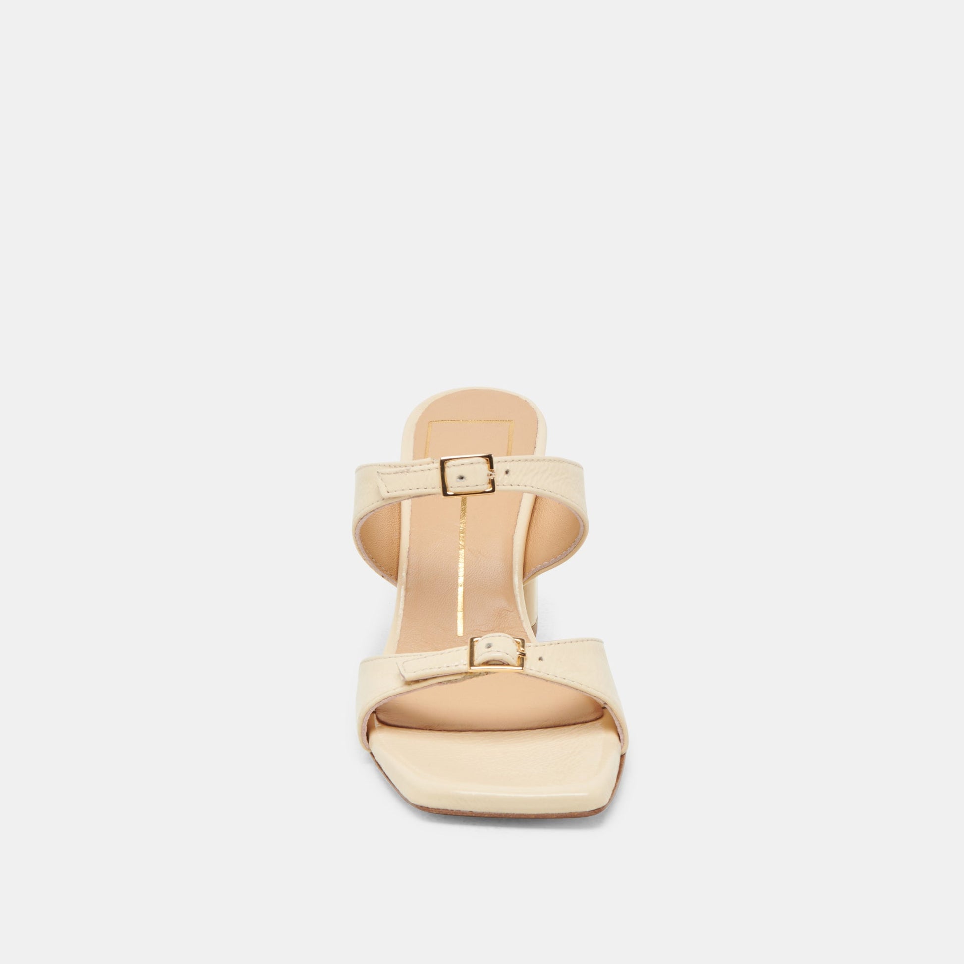 SHANE HEELS LIGHT YELLOW CRINKLE PATENT
 – Dolce Vita