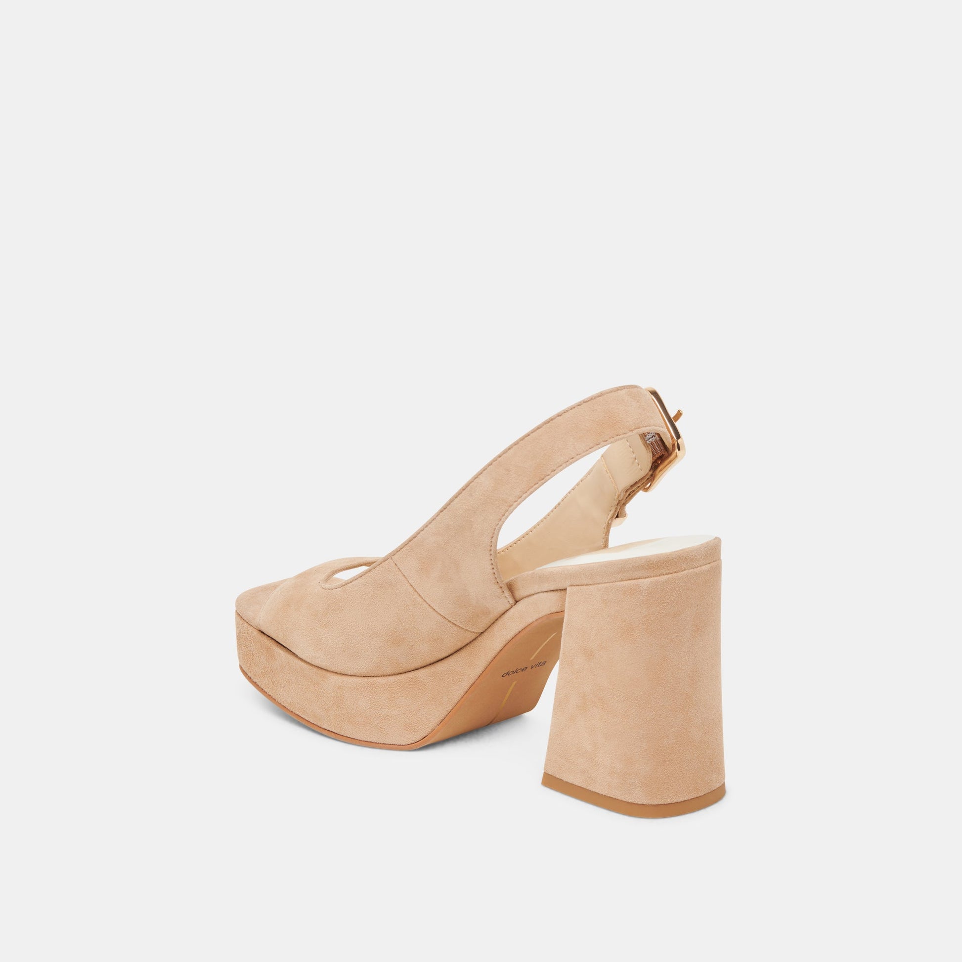FLORES HEELS BAMBOO SUEDE
 – Dolce Vita