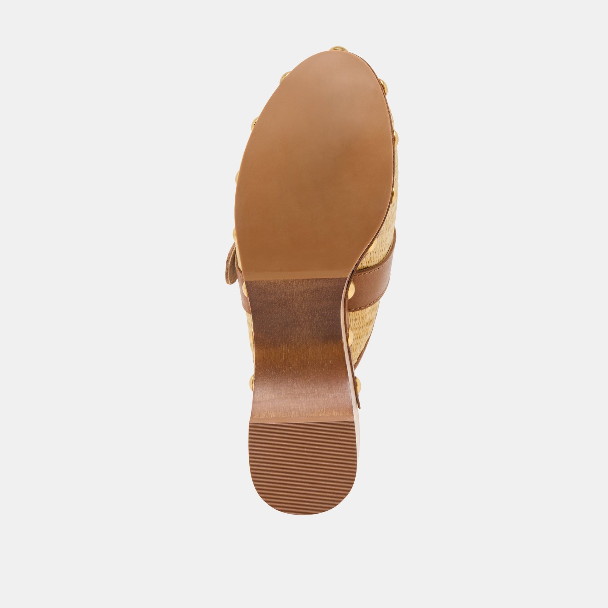 Debrah Lt Natural Raffia Clogs
