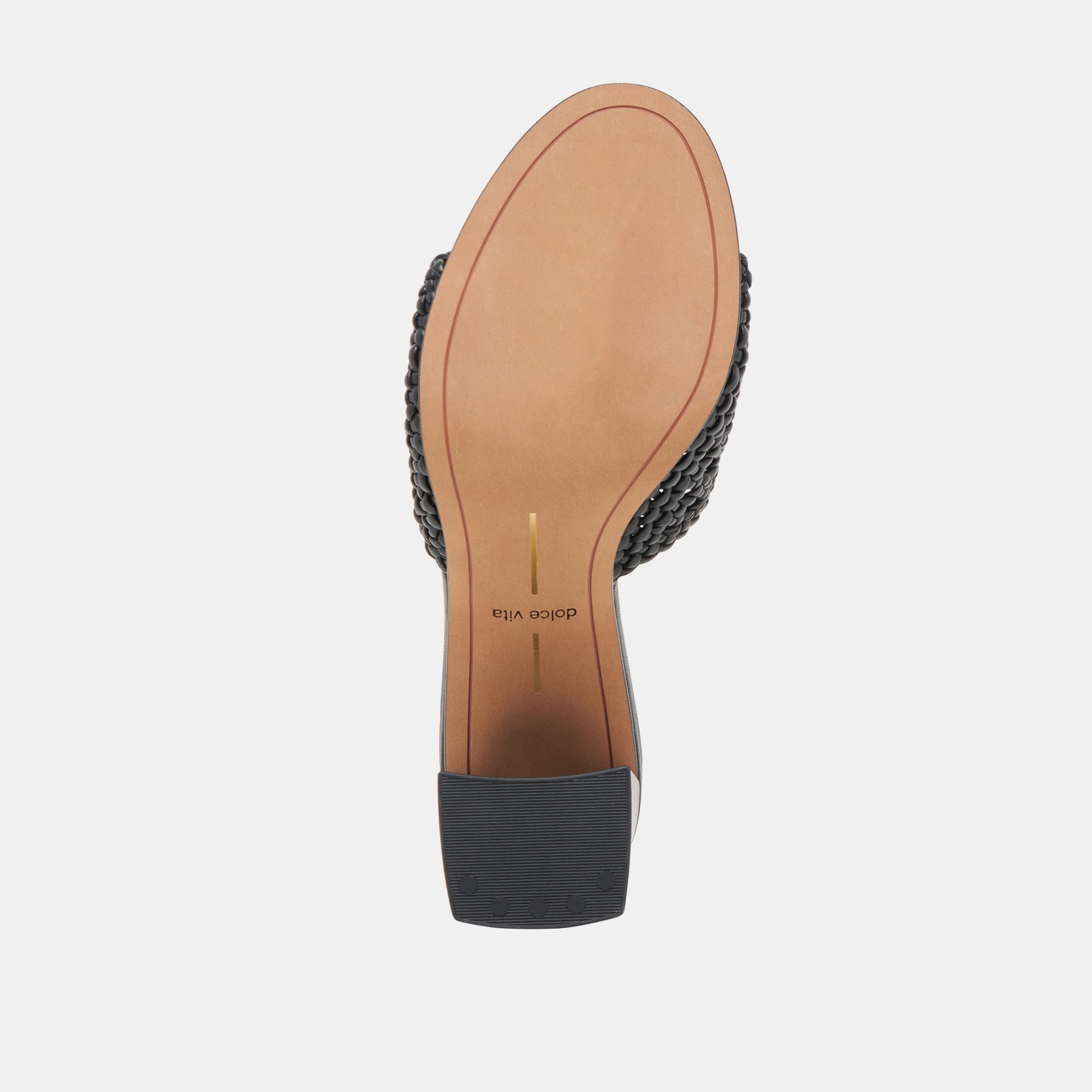 MARGOE HEELS BLACK WOVEN STELLA
 – Dolce Vita