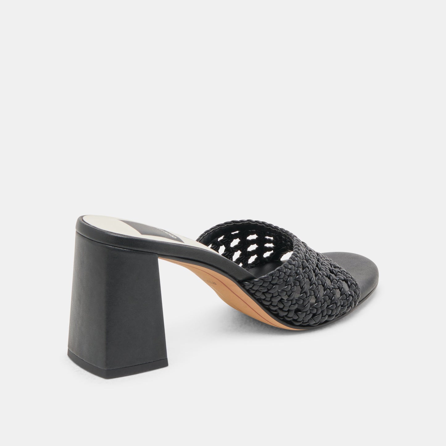 MARGOE HEELS BLACK WOVEN STELLA
 – Dolce Vita