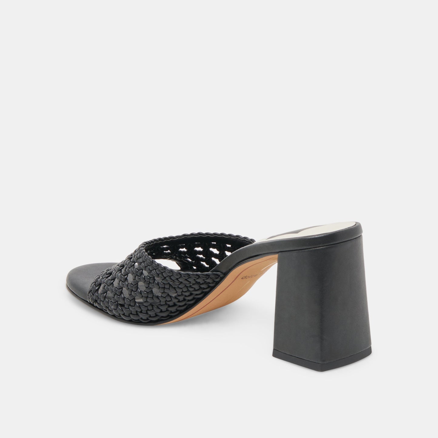 MARGOE HEELS BLACK WOVEN STELLA
 – Dolce Vita