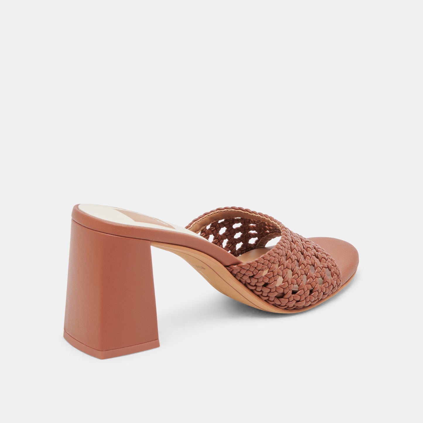 MARGOE HEELS COGNAC WOVEN STELLA
 – Dolce Vita