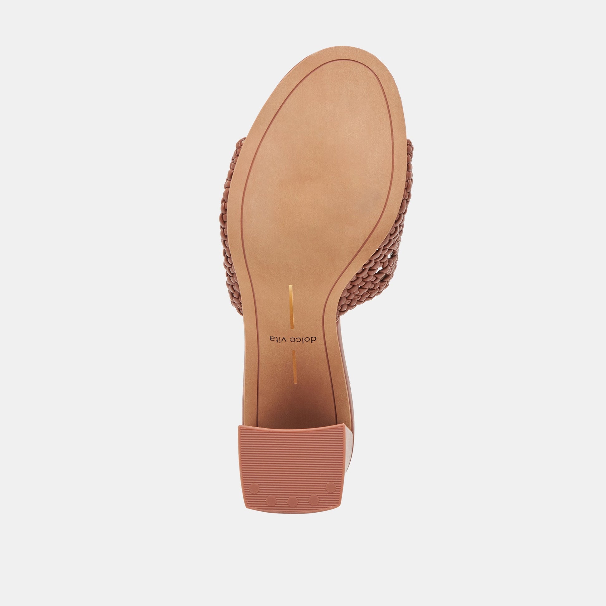 MARGOE HEELS COGNAC WOVEN STELLA
 – Dolce Vita