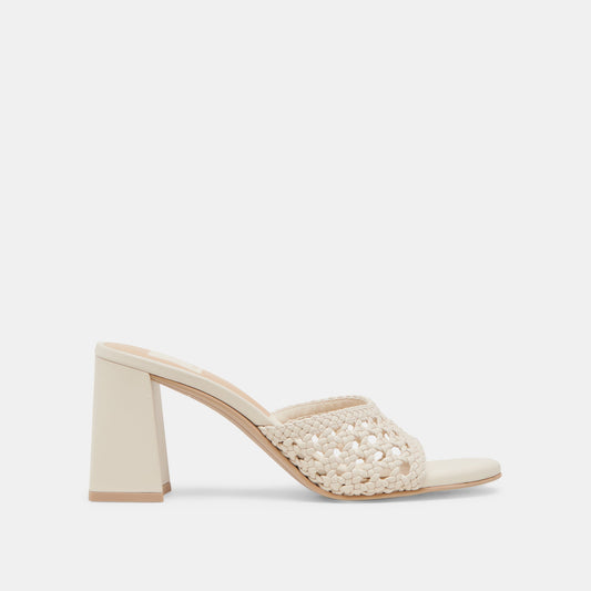 MARGOE HEELS CREME WOVEN STELLA
 – Dolce Vita