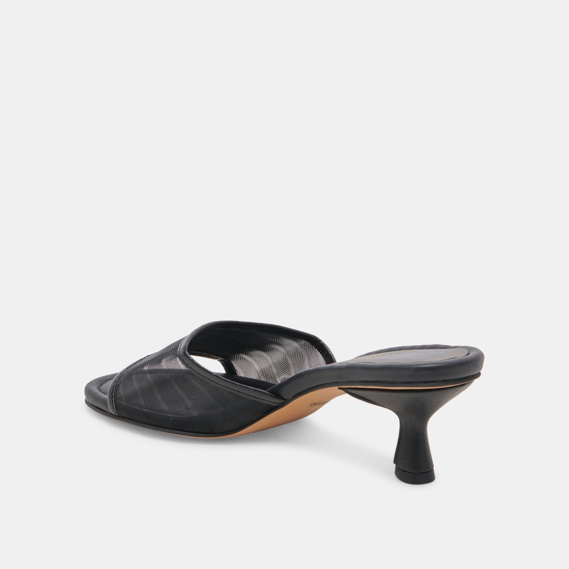 MEEZA HEELS ONYX MESH
 – Dolce Vita