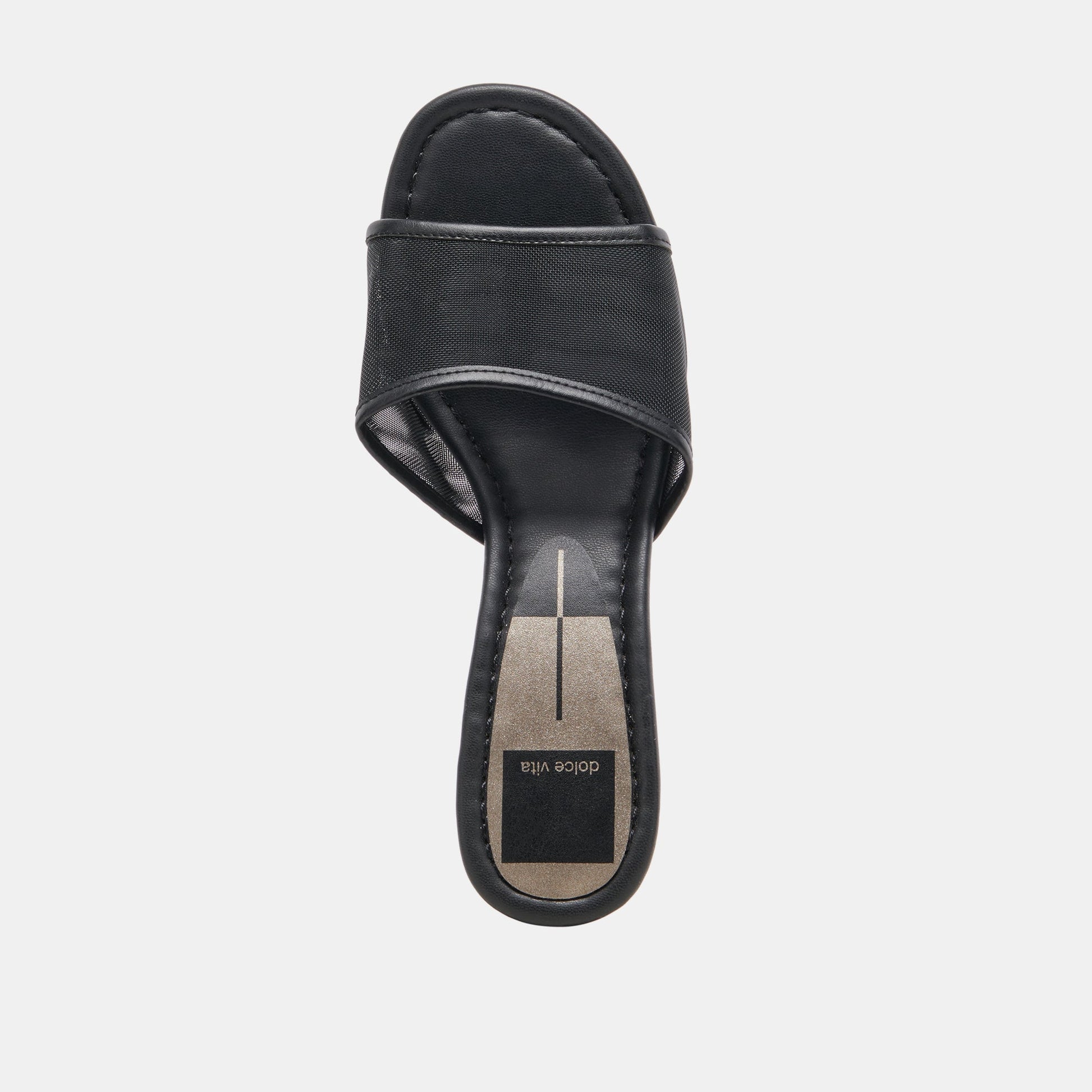 MEEZA HEELS ONYX MESH
 – Dolce Vita