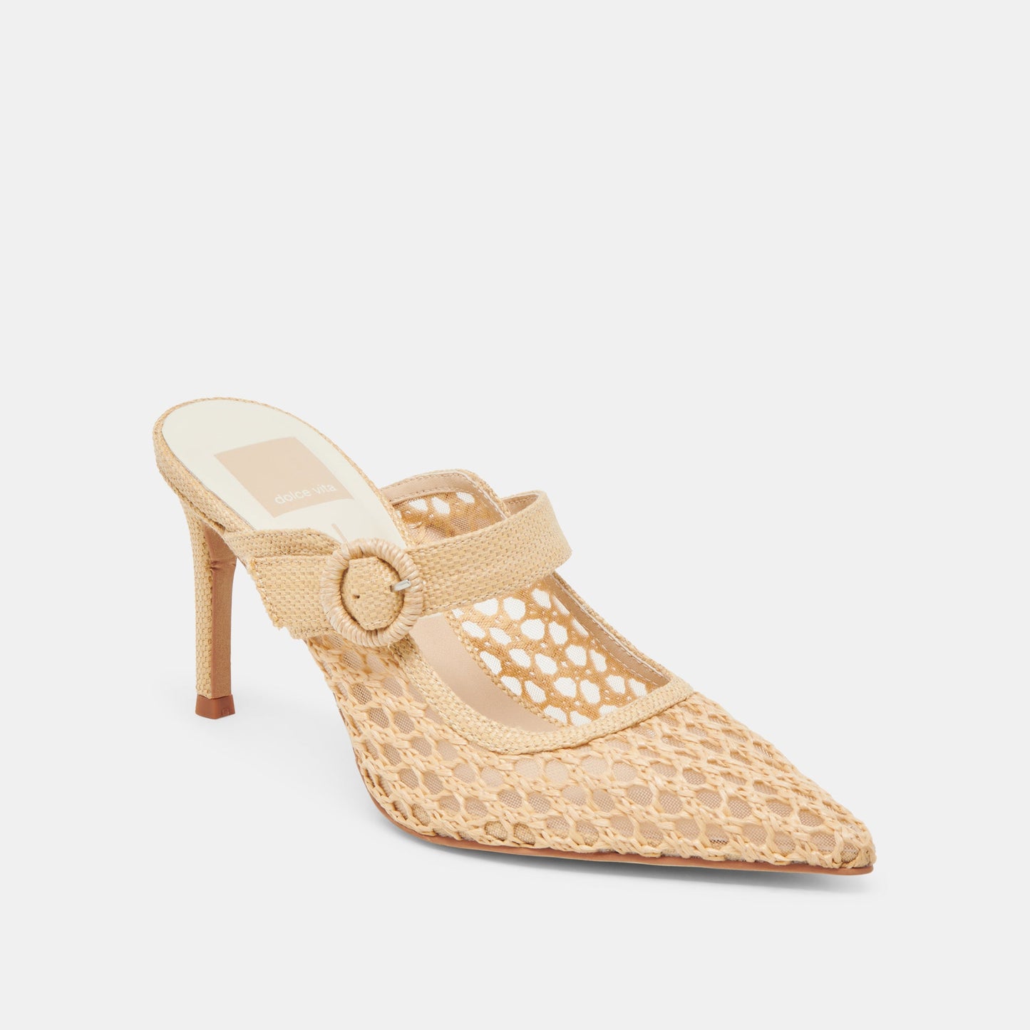 KEEKEE HEELS LT NATURAL WOVEN RAFFIA
 – Dolce Vita