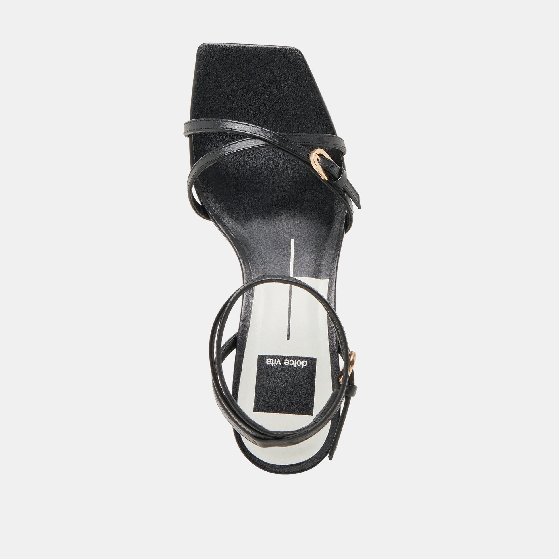 BAMBY HEELS BLACK LEATHER
 – Dolce Vita