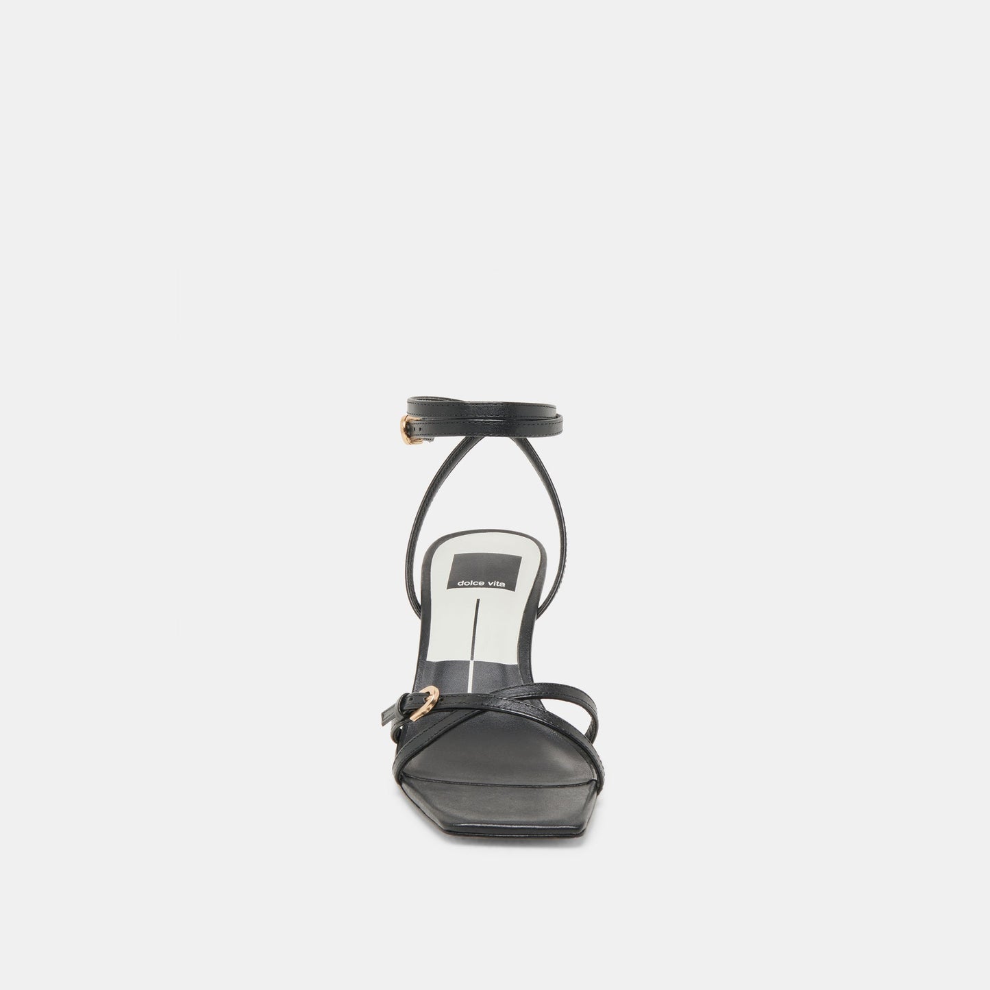 BAMBY HEELS BLACK LEATHER
 – Dolce Vita