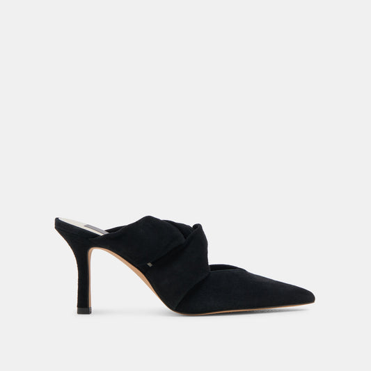 KELSY HEELS ONYX SUEDE
 – Dolce Vita