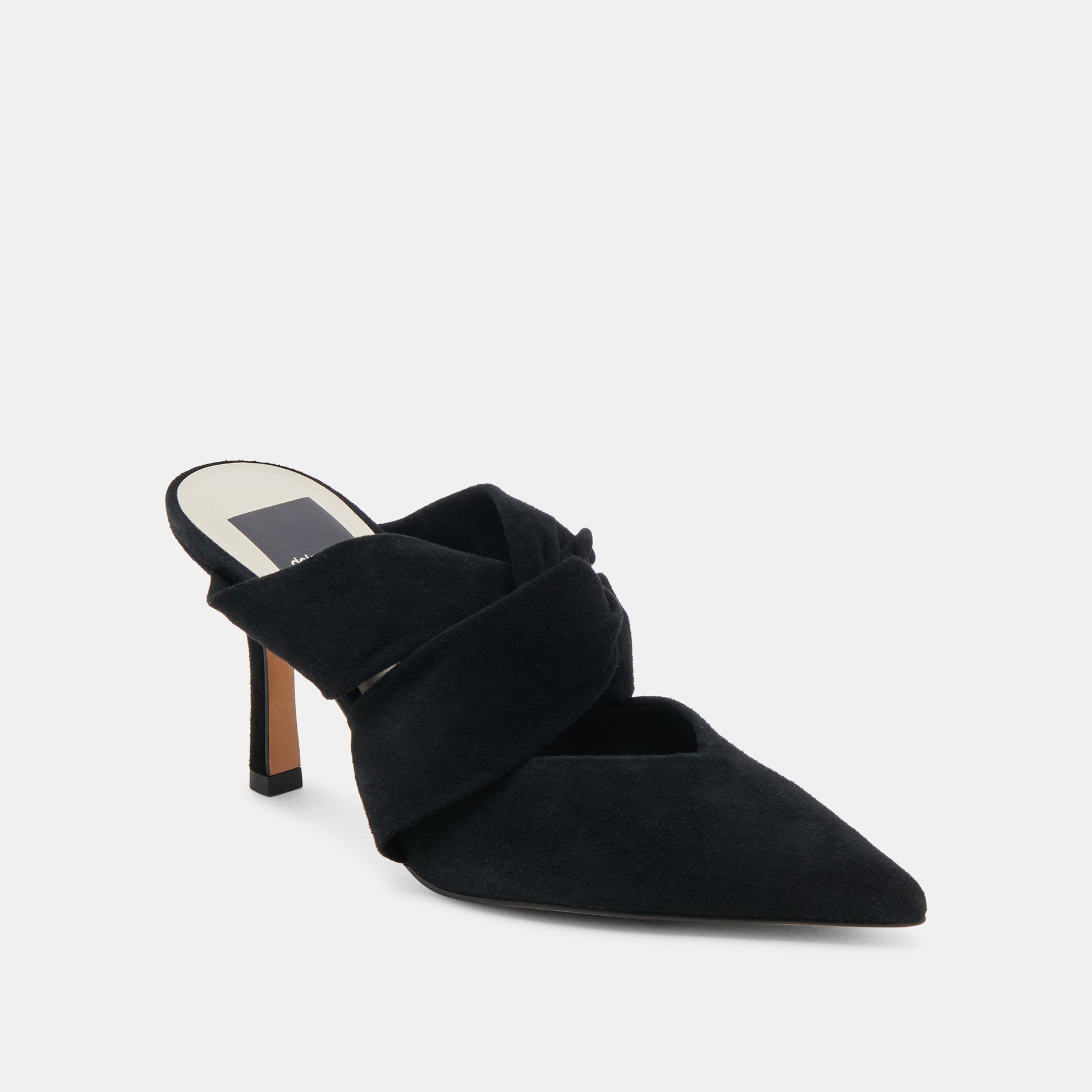 KELSY HEELS ONYX SUEDE
 – Dolce Vita
