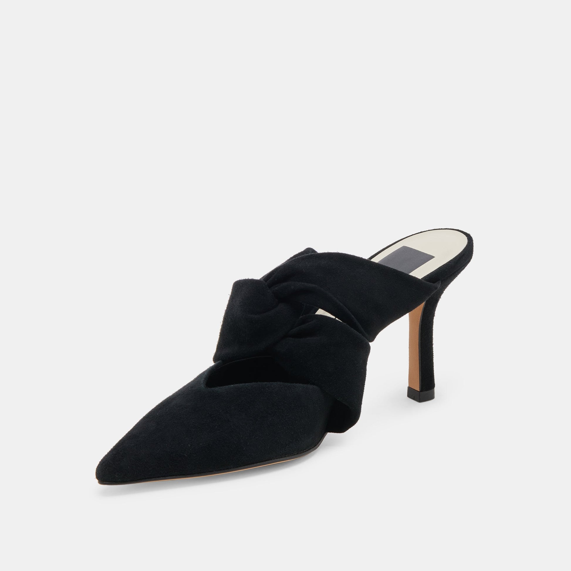 KELSY HEELS ONYX SUEDE
 – Dolce Vita