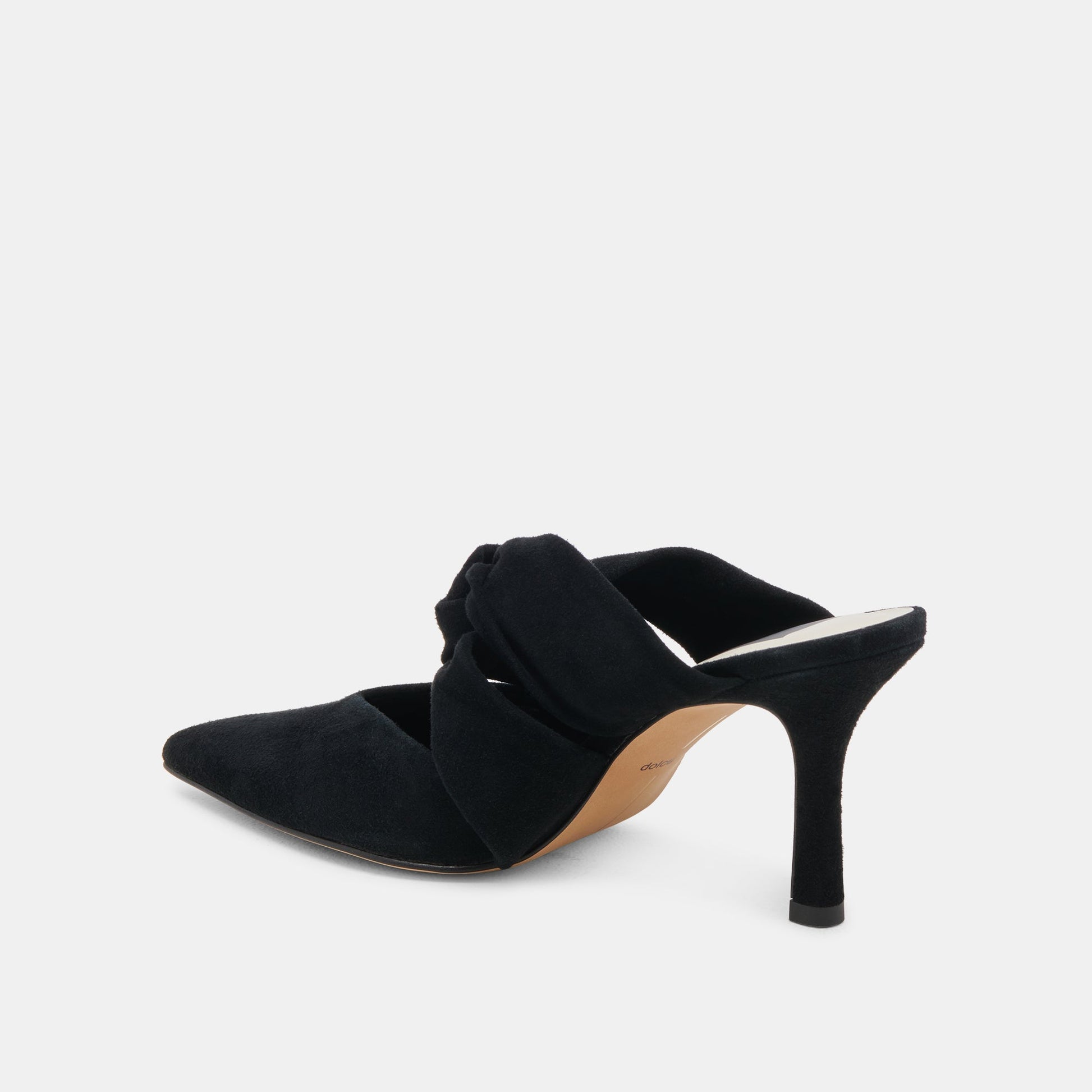 KELSY HEELS ONYX SUEDE
 – Dolce Vita