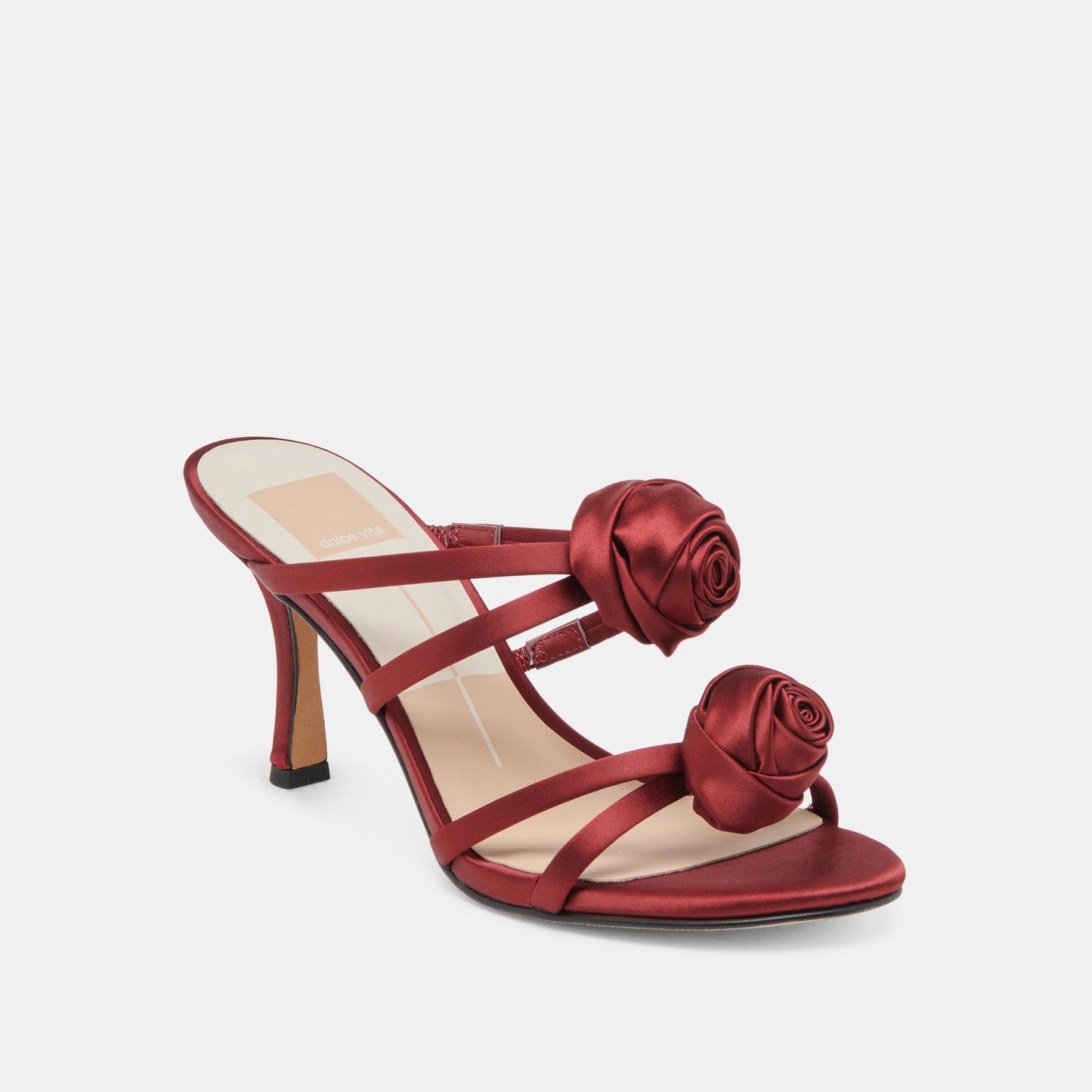 LINZY HEELS WINE SATIN
 – Dolce Vita