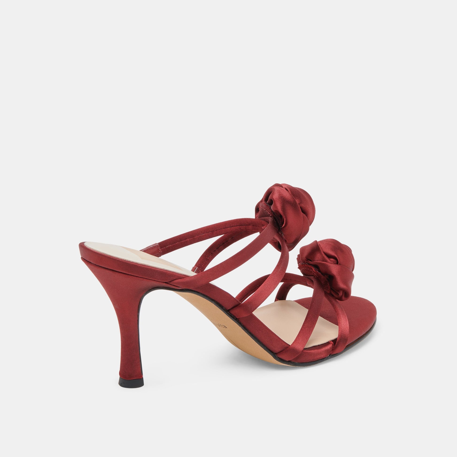 LINZY HEELS WINE SATIN
 – Dolce Vita