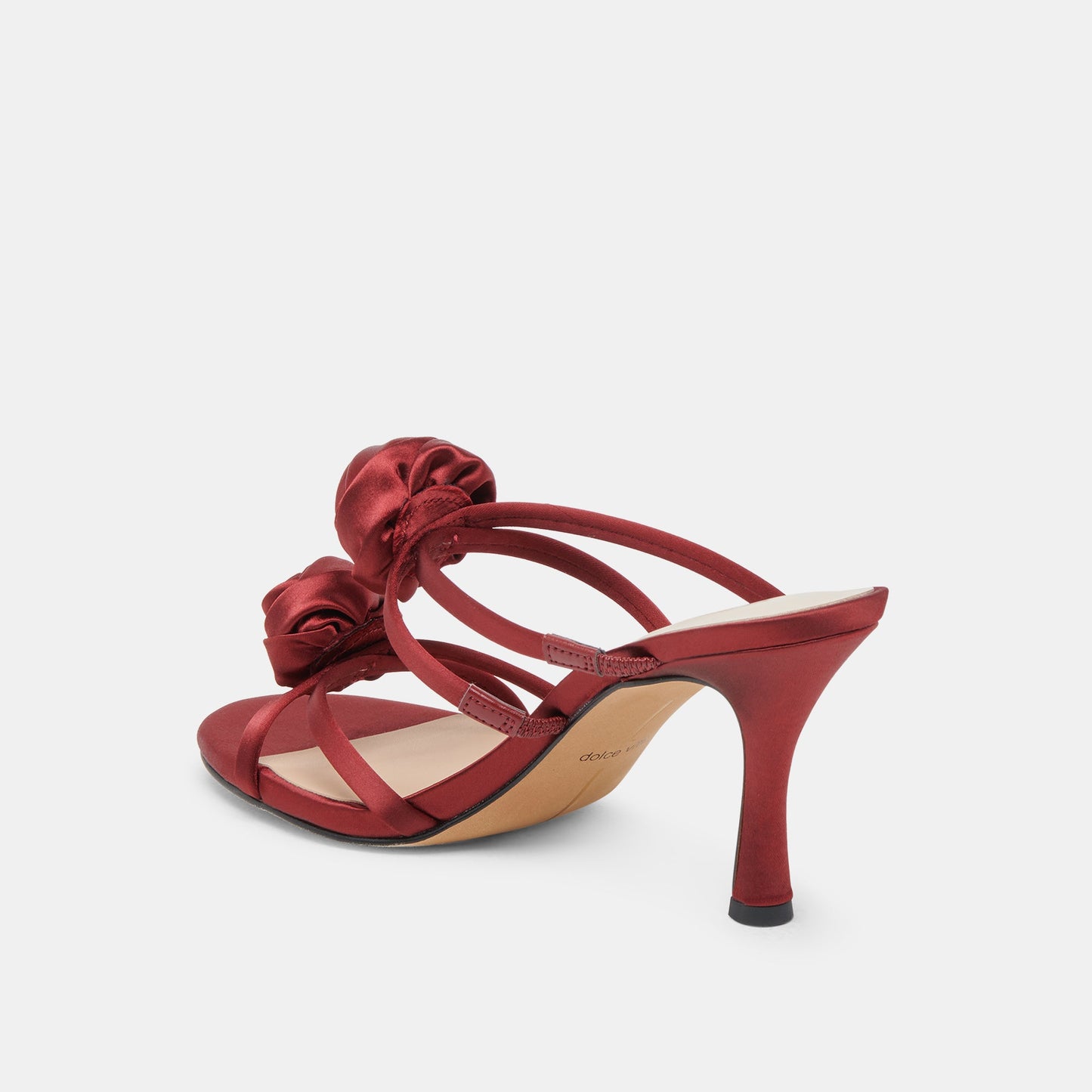 LINZY HEELS WINE SATIN
 – Dolce Vita